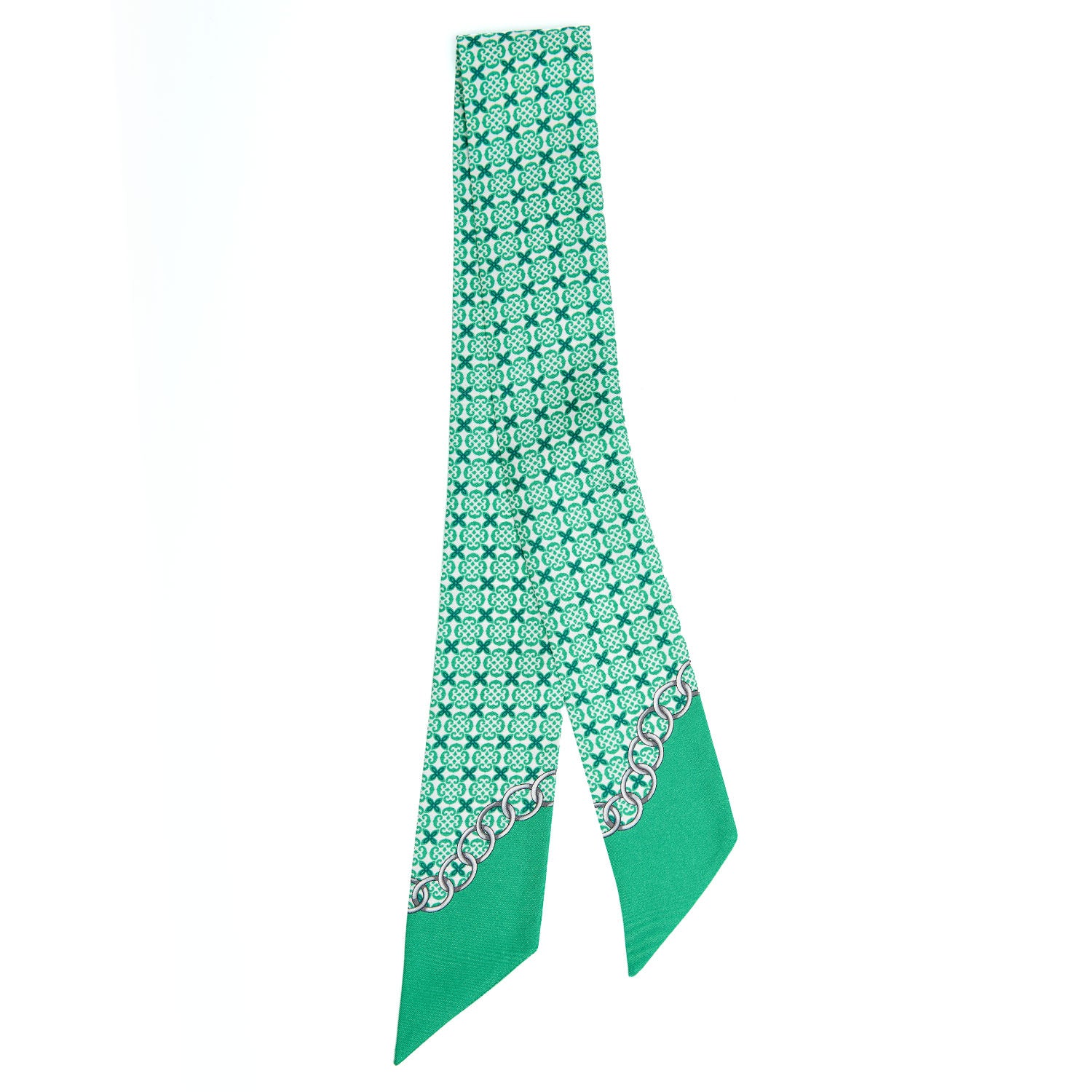 GREEN SILK TWILLY - Image 3