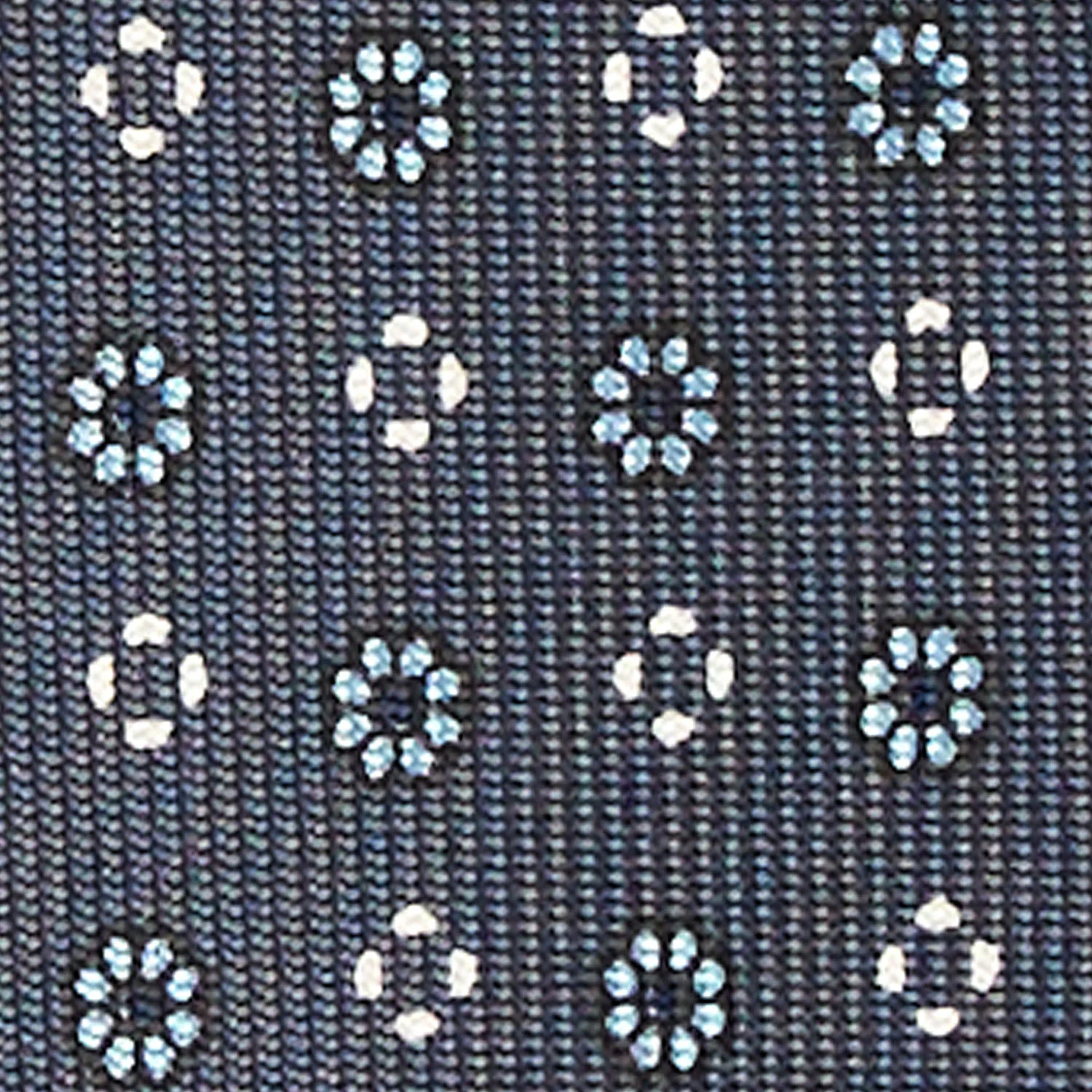 DARK GREY 5 FOLD SARTORIAL SILK TIE - Image 4