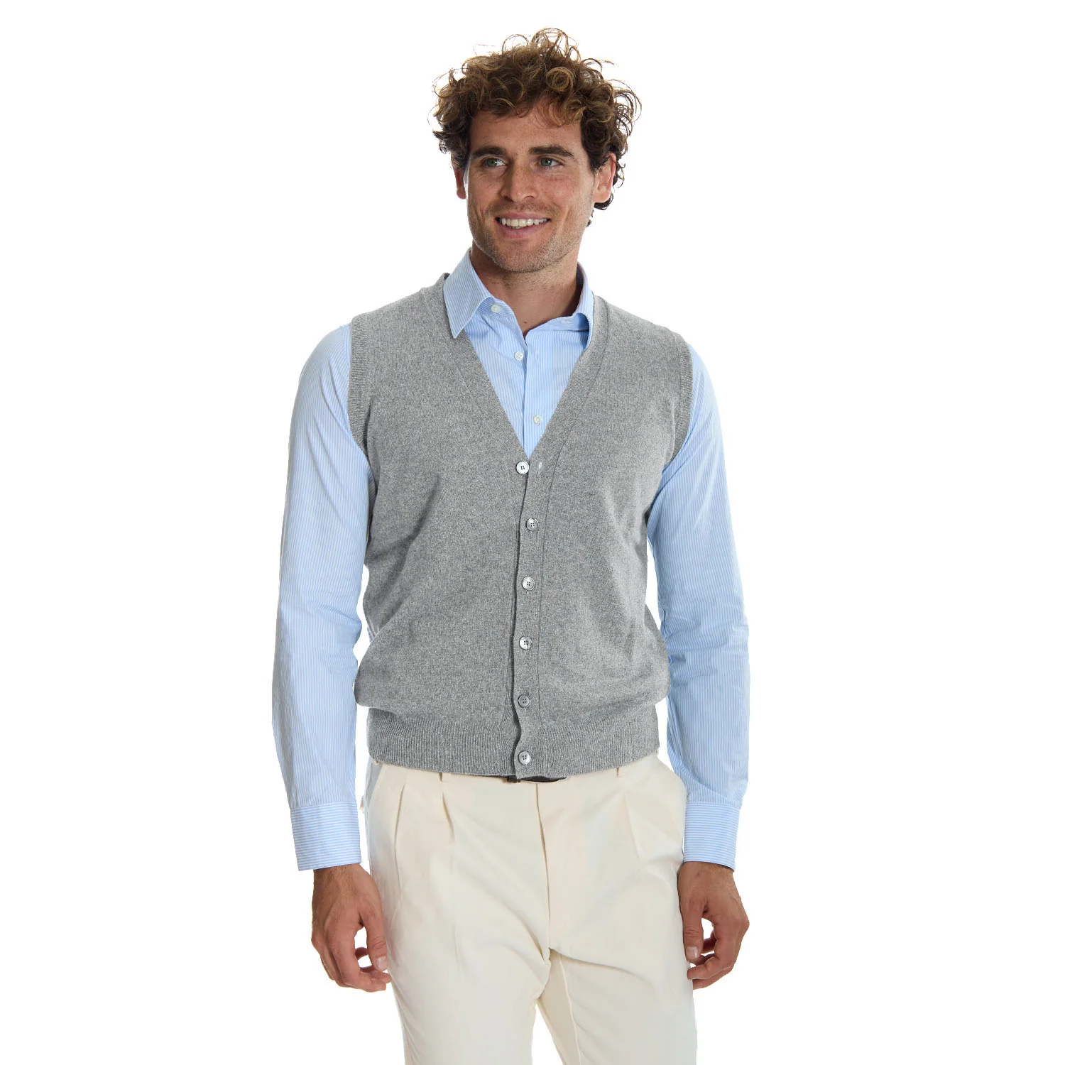 GREY GILET - Image 6
