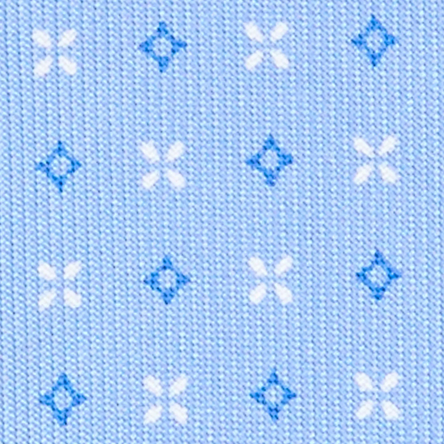 LIGHT BLUE 5 FOLD SARTORIAL SILK TIE - Image 4
