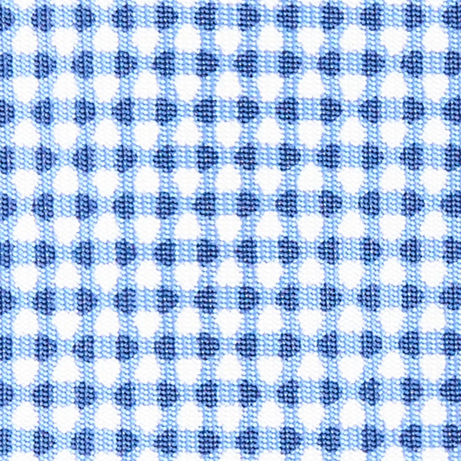 LIGHT BLUE 9 FOLD SARTORIAL SILK TIE - Image 4