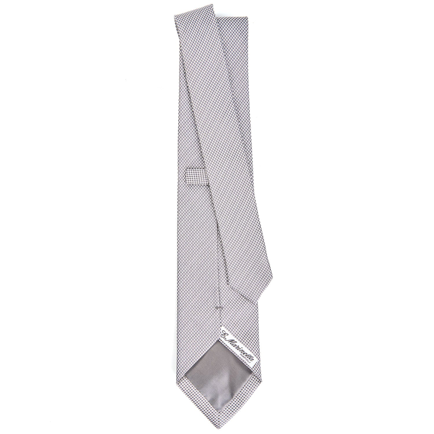LIGHT GREY CEREMONIAL TIE - Image 3