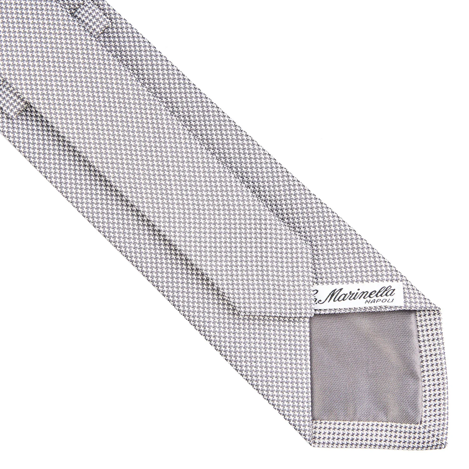 LIGHT GREY CEREMONIAL TIE - Image 4