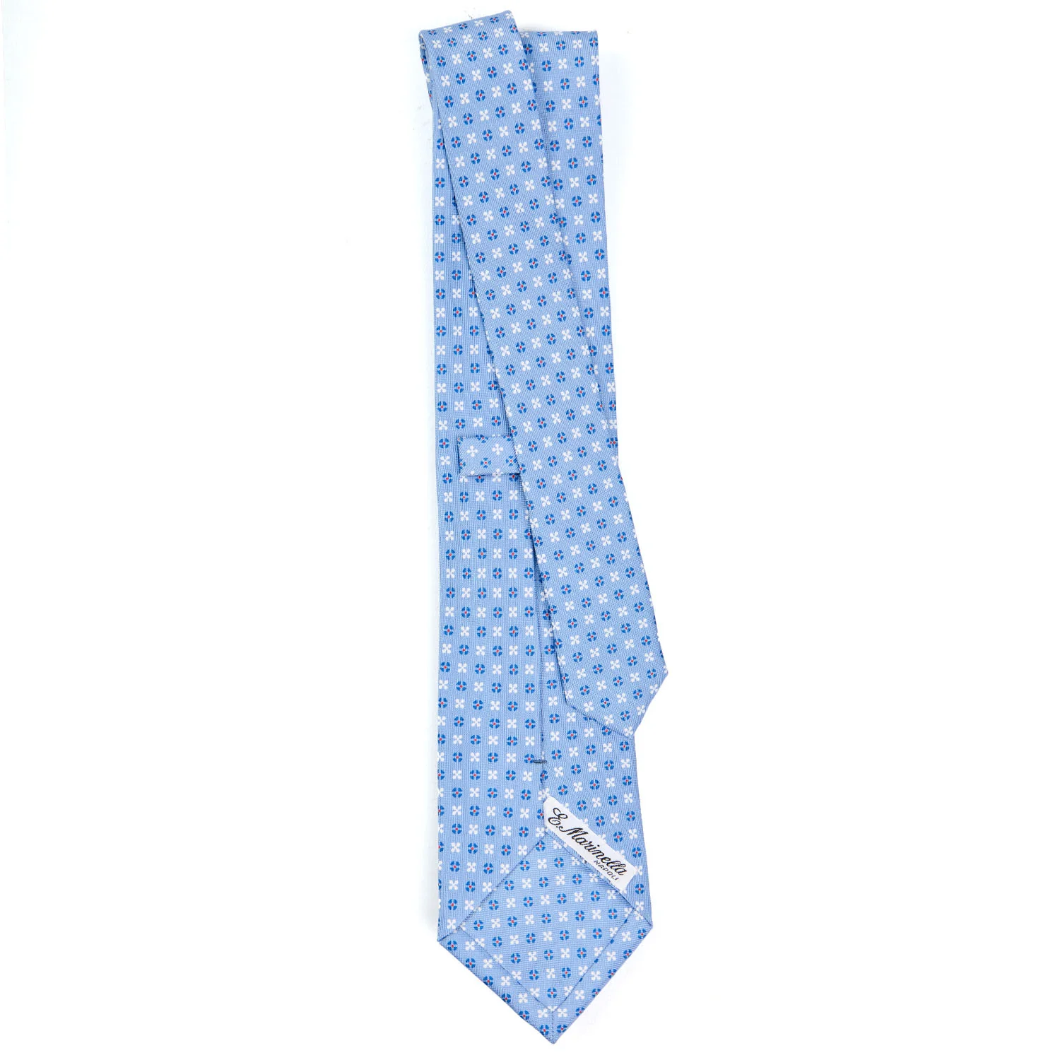 LIGHT BLUE CLASSIC SILK TIE - Image 3