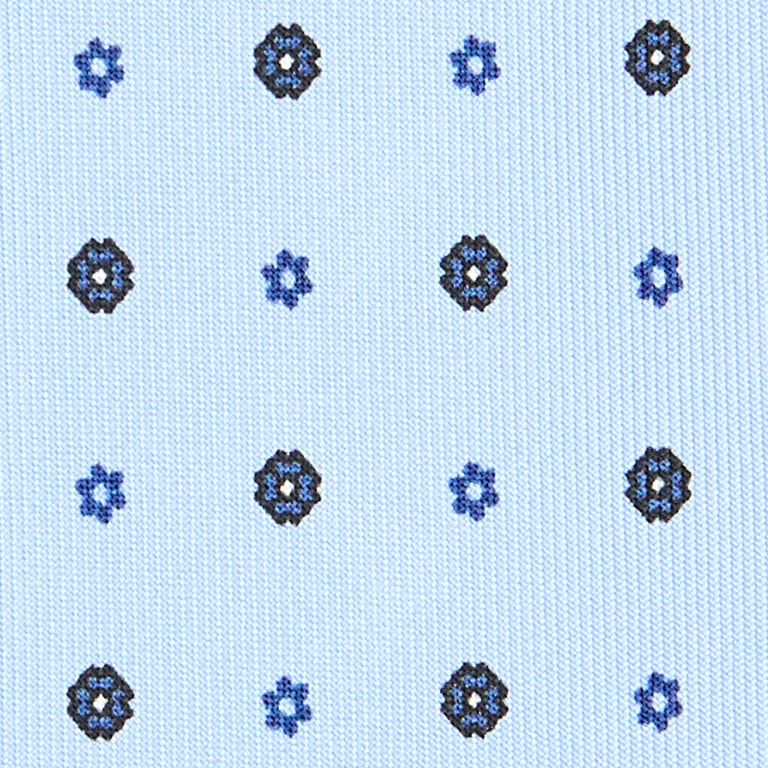 LIGHT BLUE CLASSIC SILK TIE - Image 5