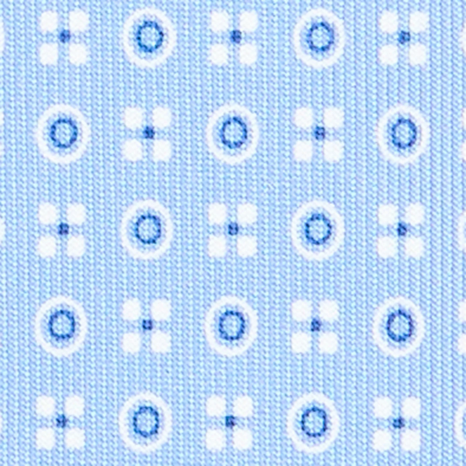 LIGHT BLUE CLASSIC SILK TIE - Image 5