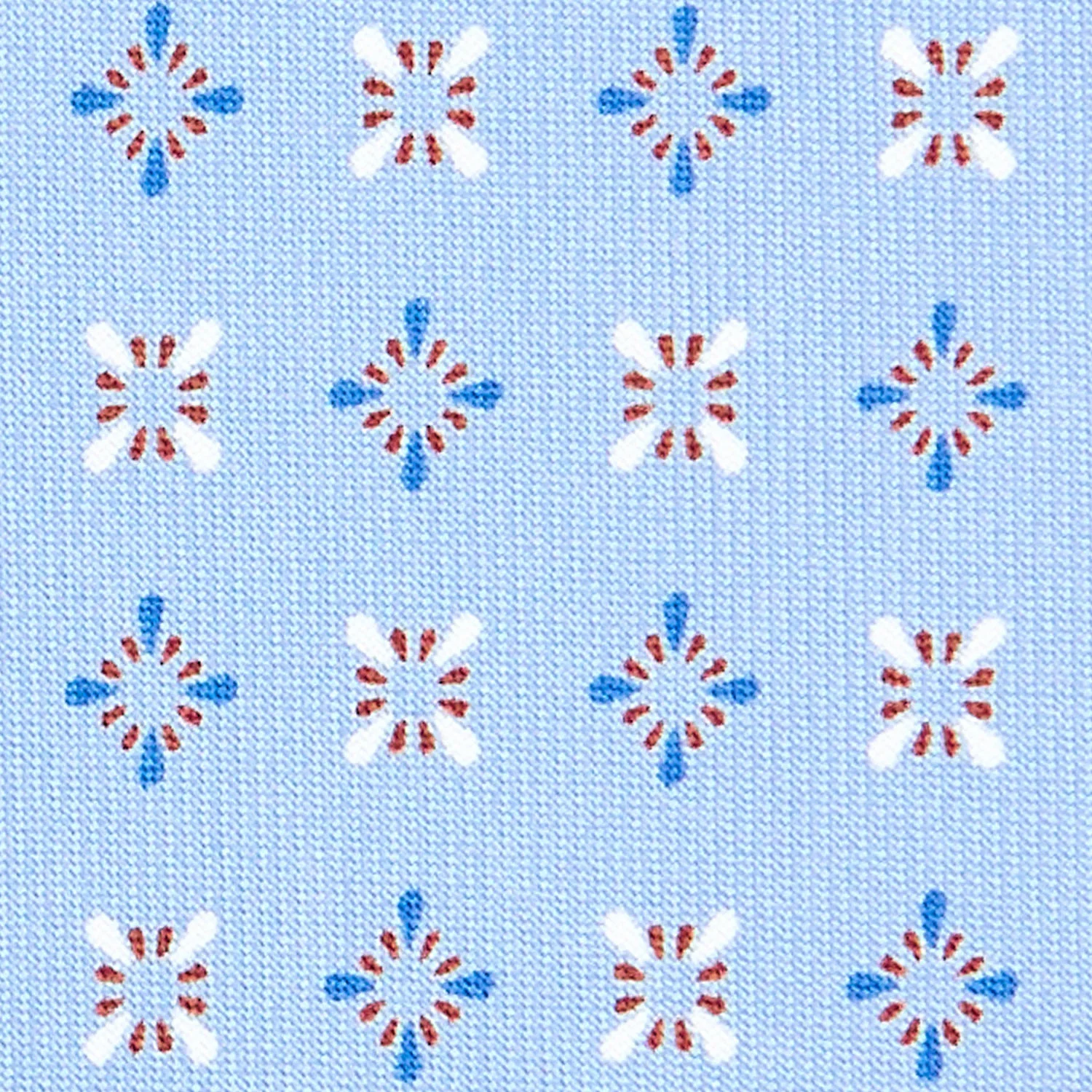 LIGHT BLUE CLASSIC SILK TIE - Image 5