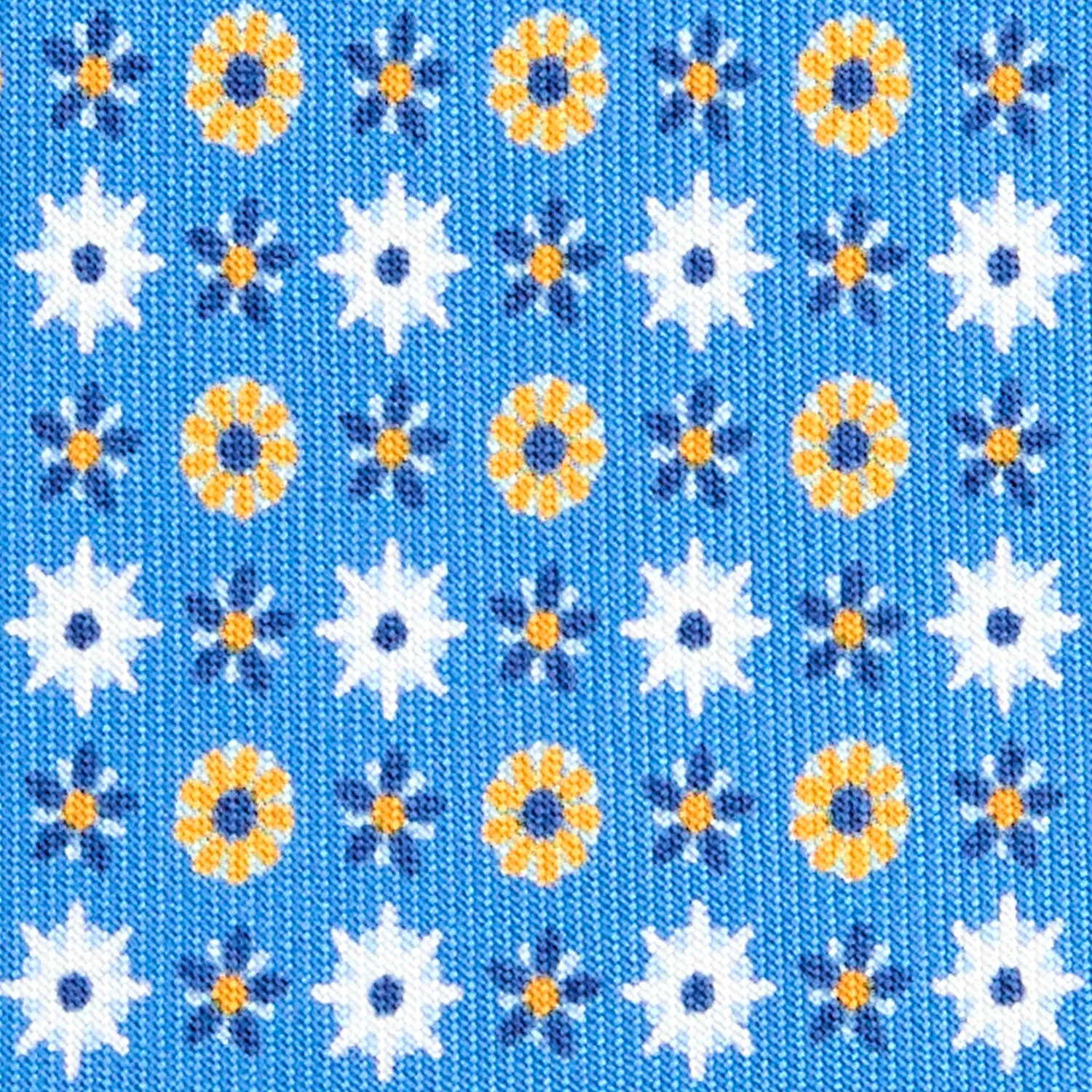 LIGHT BLUE CLASSIC SILK TIE - Image 5