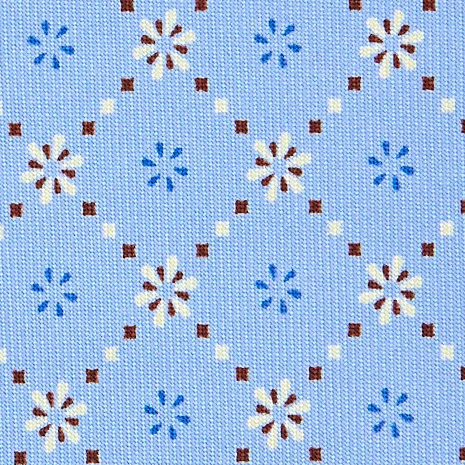 LIGHT BLUE CLASSIC SILK TIE - Image 5