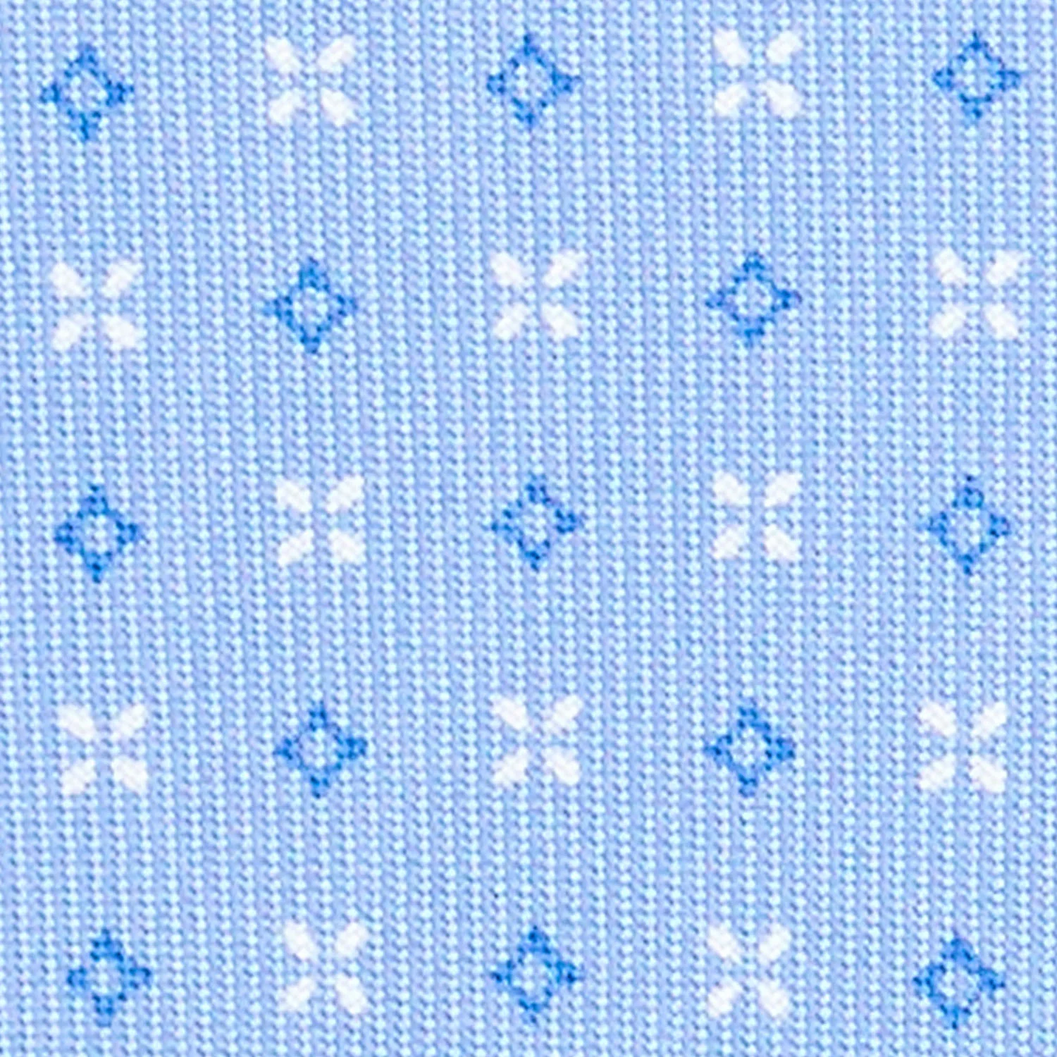 LIGHT BLUE CLASSIC SILK TIE - Image 5