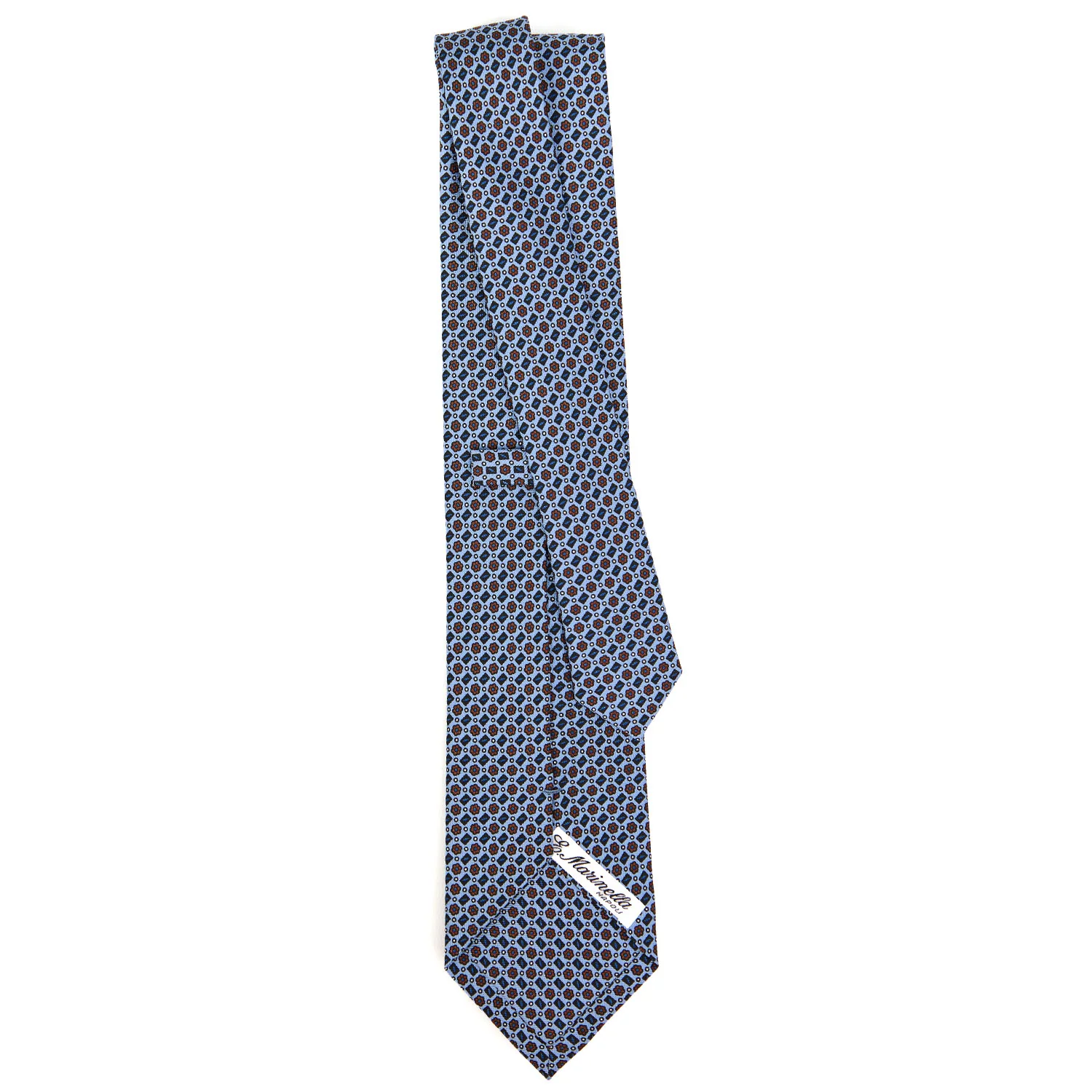 LIGHT BLUE CLASSIC SILK TIE - Image 3