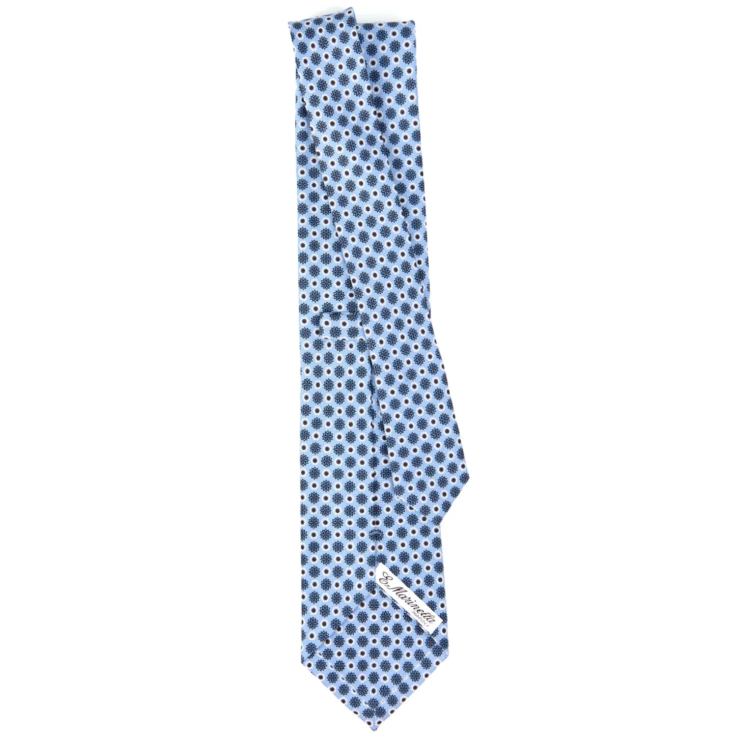 LIGHT BLUE CLASSIC SILK TIE - Image 3