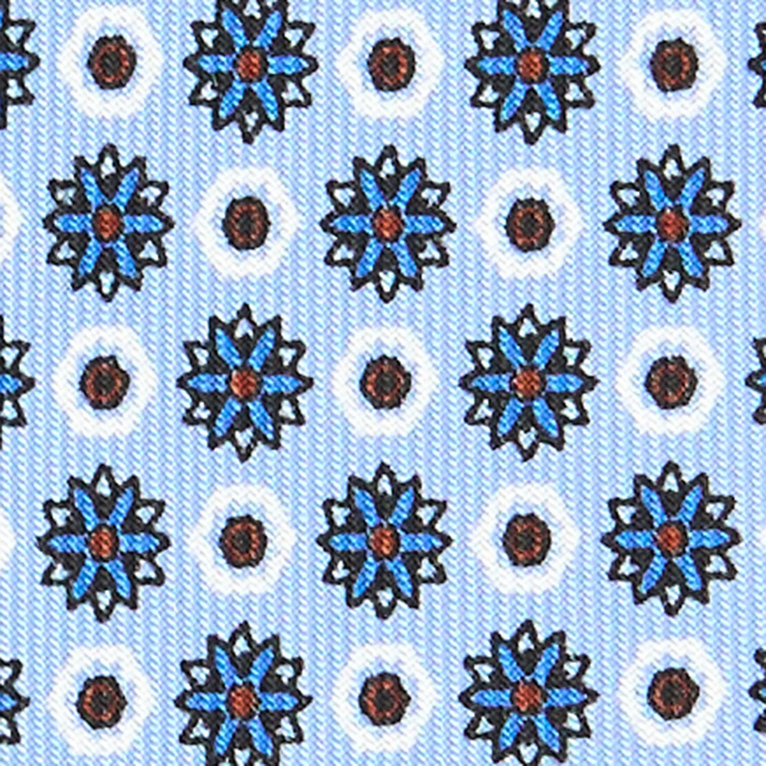 LIGHT BLUE CLASSIC SILK TIE - Image 5