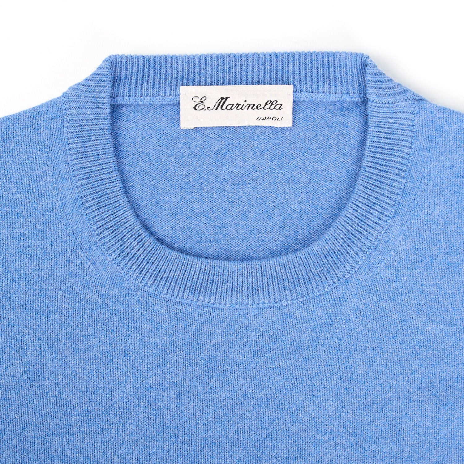 LIGHT BLUE CREWNECK SWEATER - Image 3