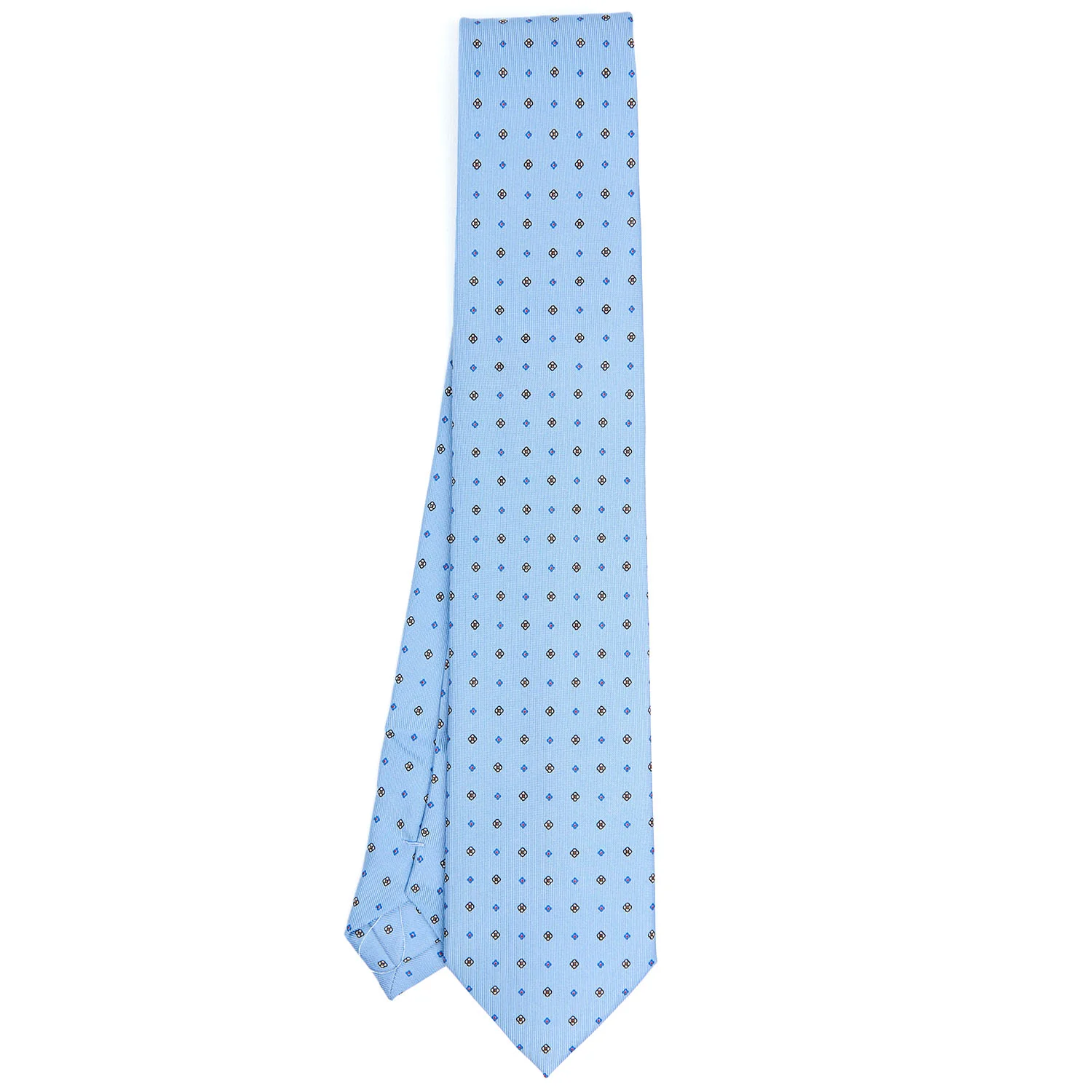 LIGHT BLUE EXTRA LONG SARTORIAL SILK TIE - Image 2