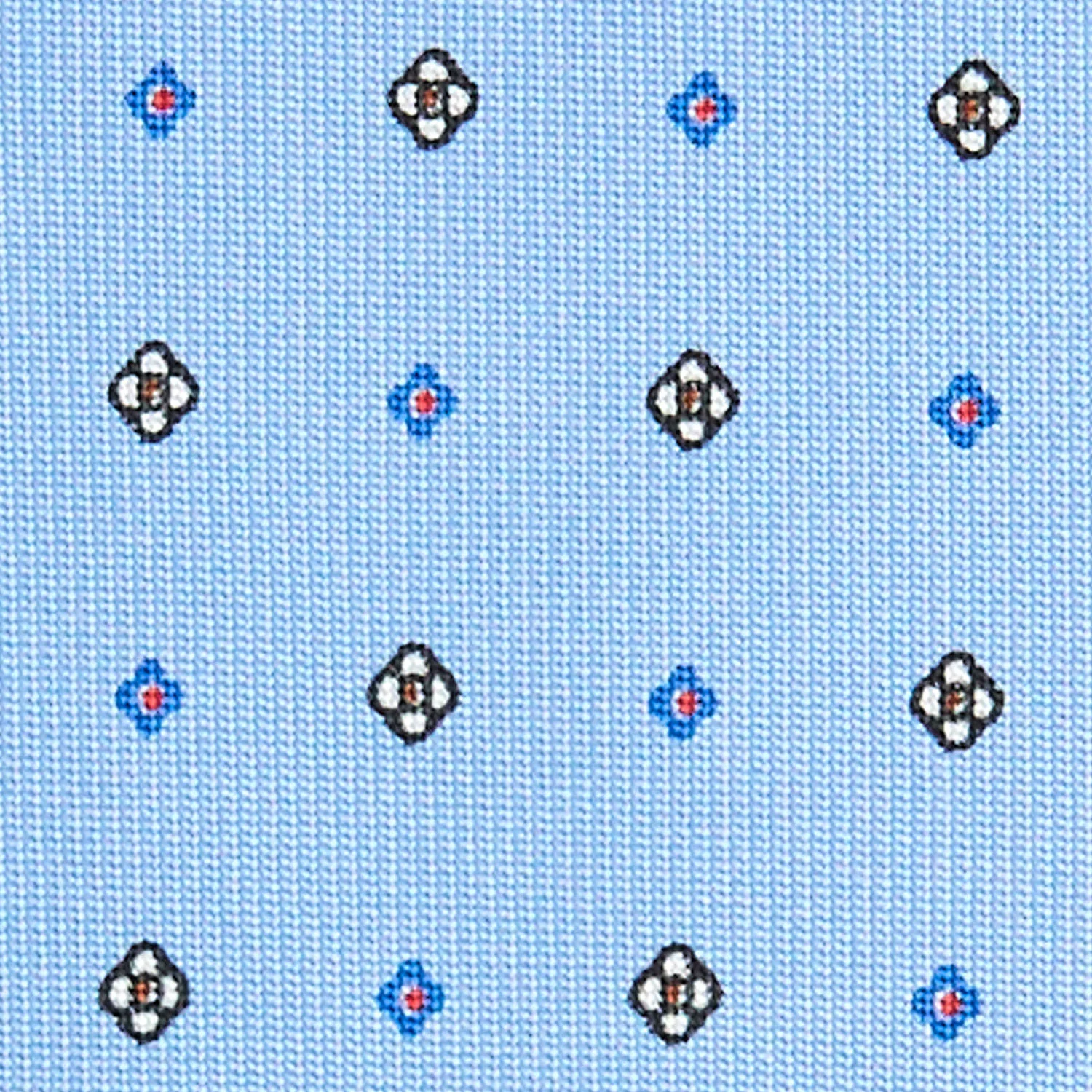LIGHT BLUE EXTRA LONG SARTORIAL SILK TIE - Image 5