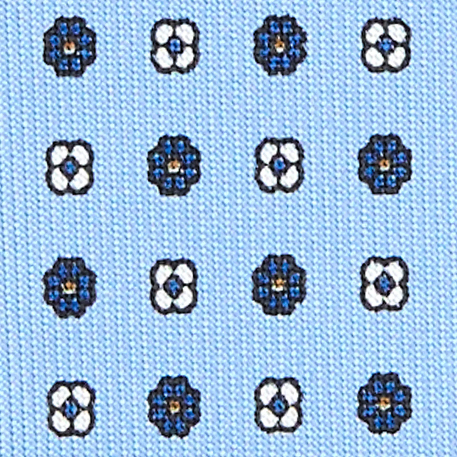 LIGHT BLUE EXTRA LONG SARTORIAL SILK TIE - Image 5