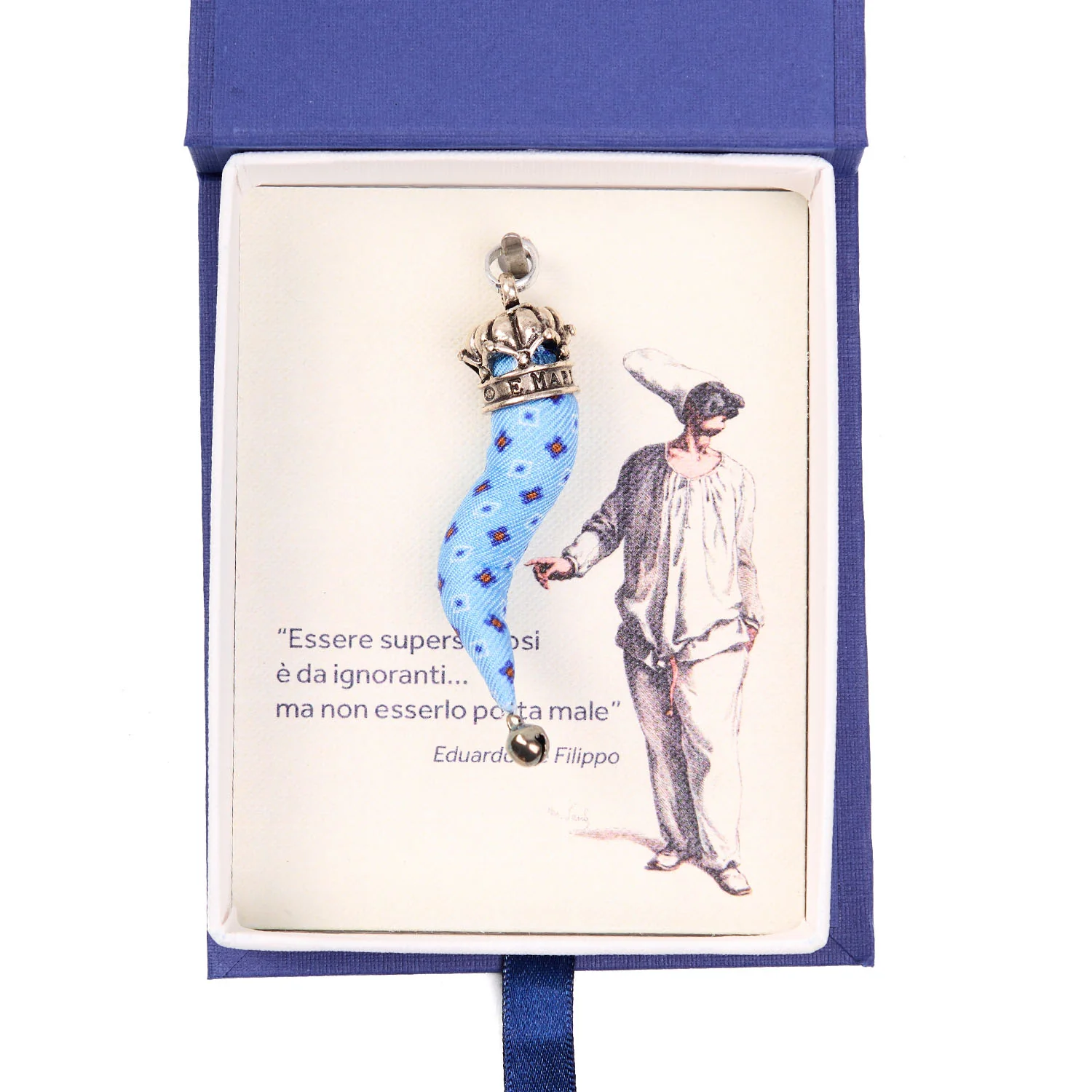 LIGHT BLUE GOOD-LUCK CHARM - Image 2