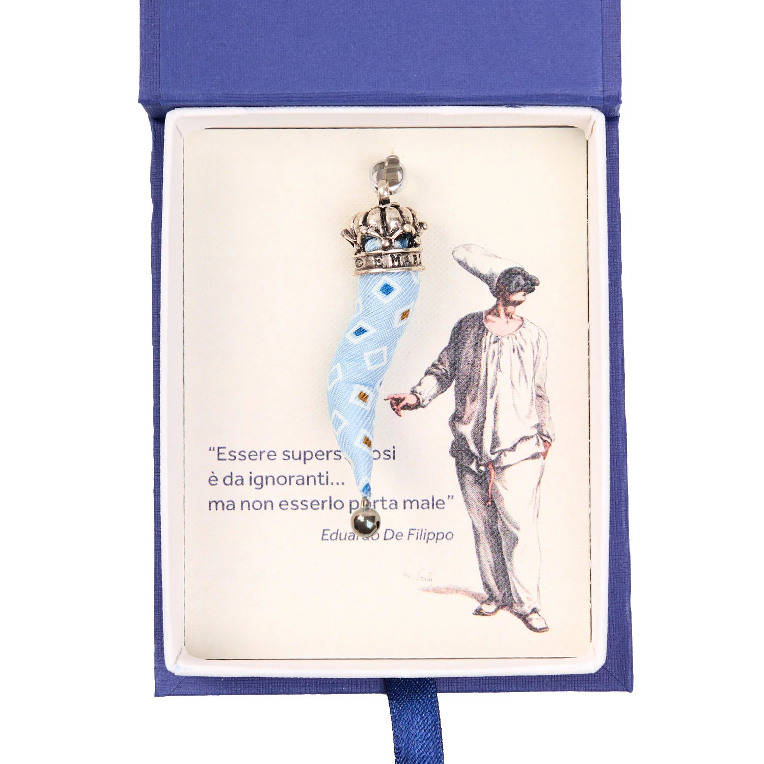 LIGHT BLUE GOOD-LUCK CHARM - Image 2