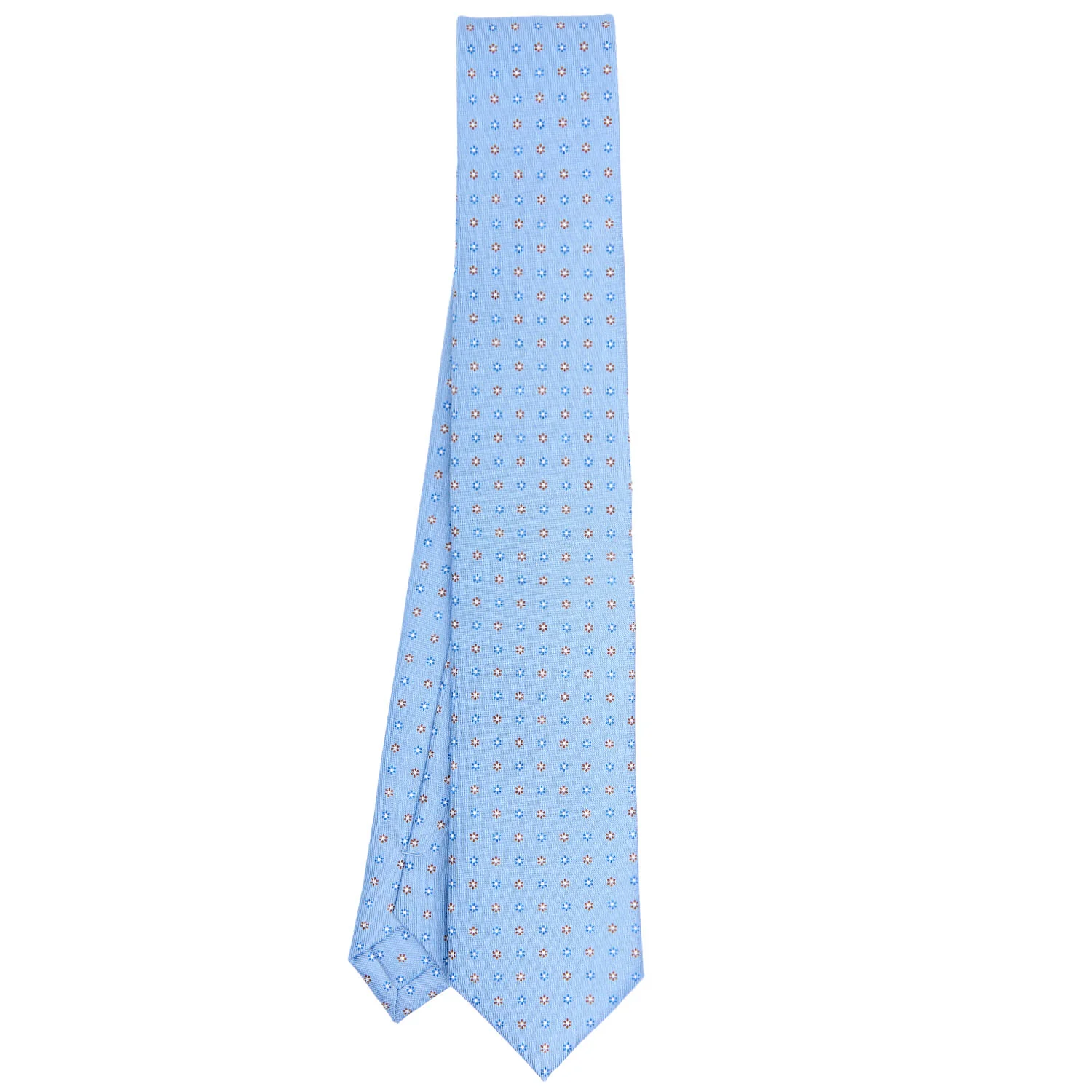 LIGHT BLUE SARTORIAL 7 CM SILK TIE - Image 2