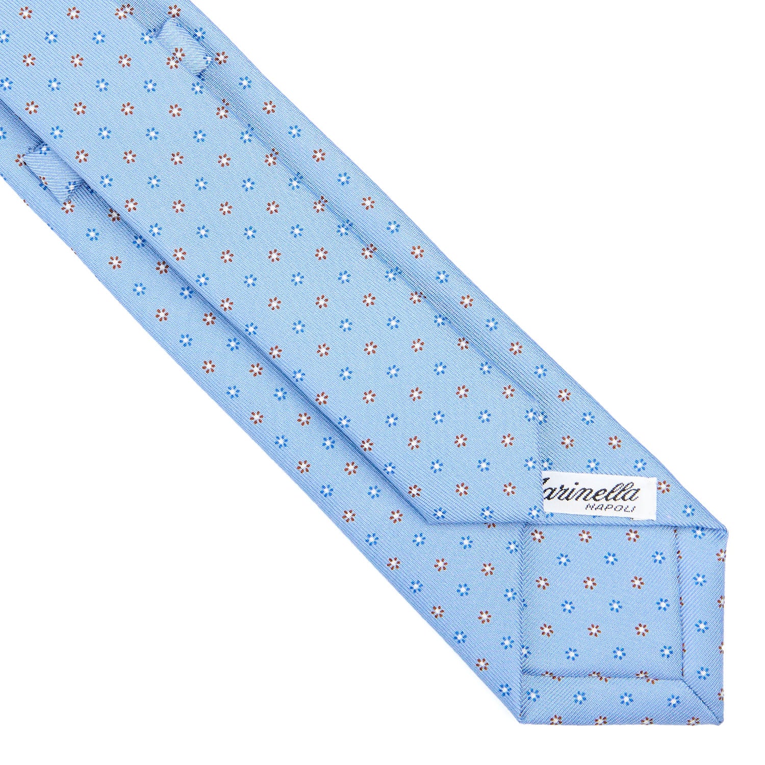 LIGHT BLUE SARTORIAL 7 CM SILK TIE - Image 4