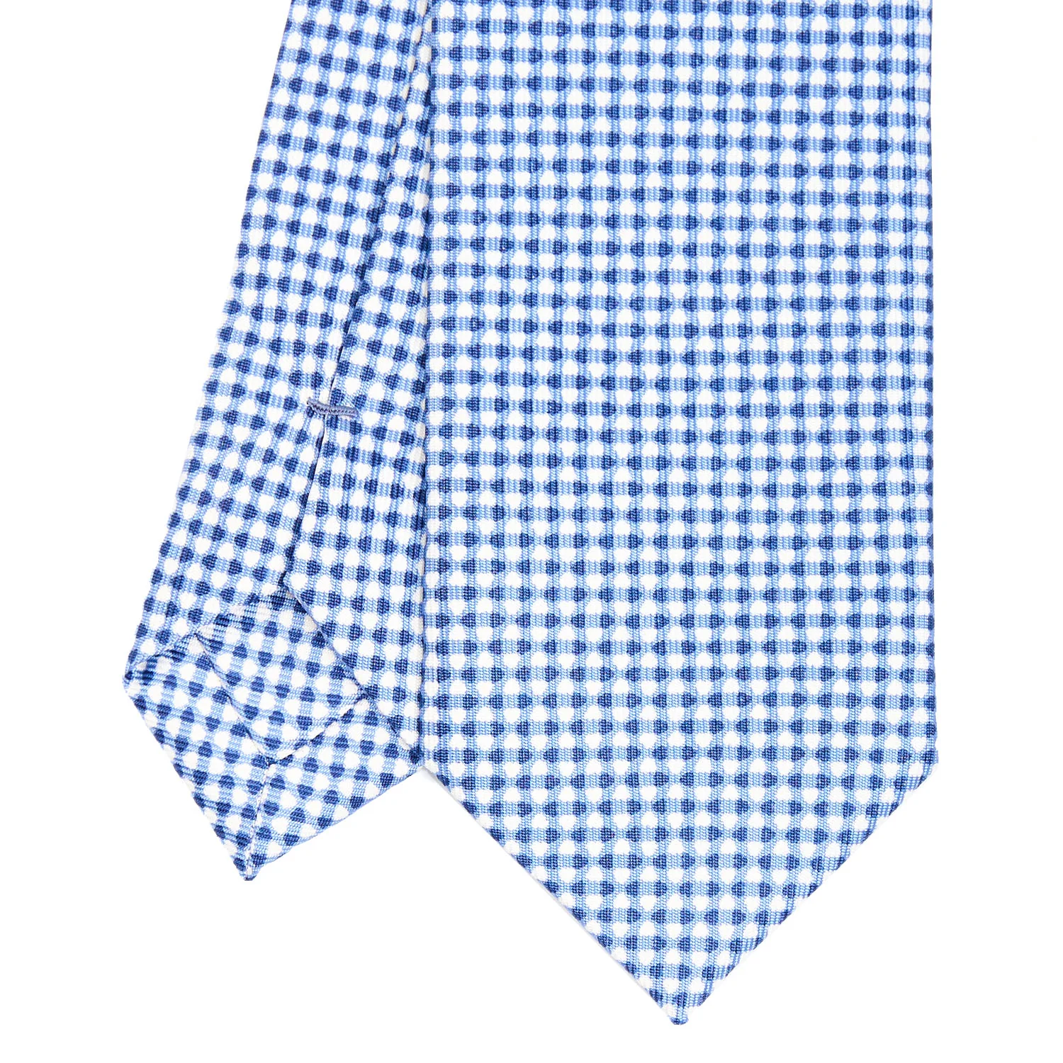 LIGHT BLUE SARTORIAL 7 CM SILK TIE