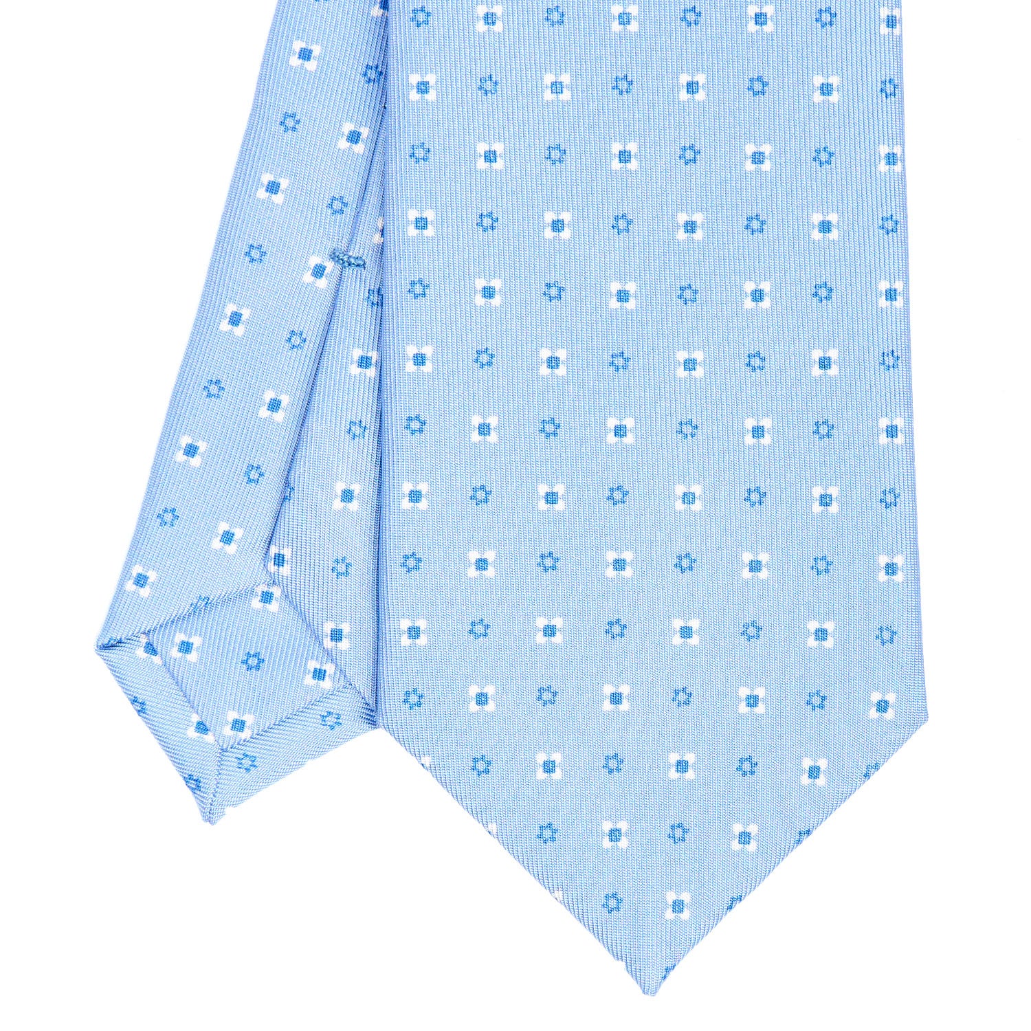 LIGHT BLUE SARTORIAL CLASSIC SILK TIE
