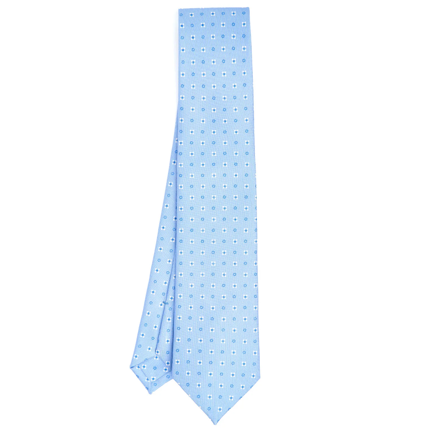 LIGHT BLUE SARTORIAL CLASSIC SILK TIE - Image 2
