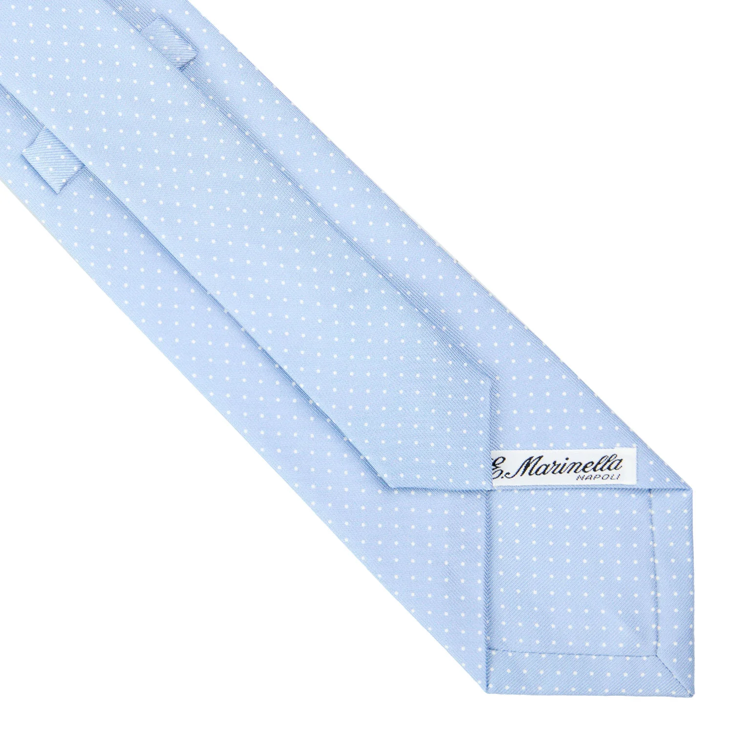 LIGHT BLUE SARTORIAL CLASSIC SILK TIE - Image 4
