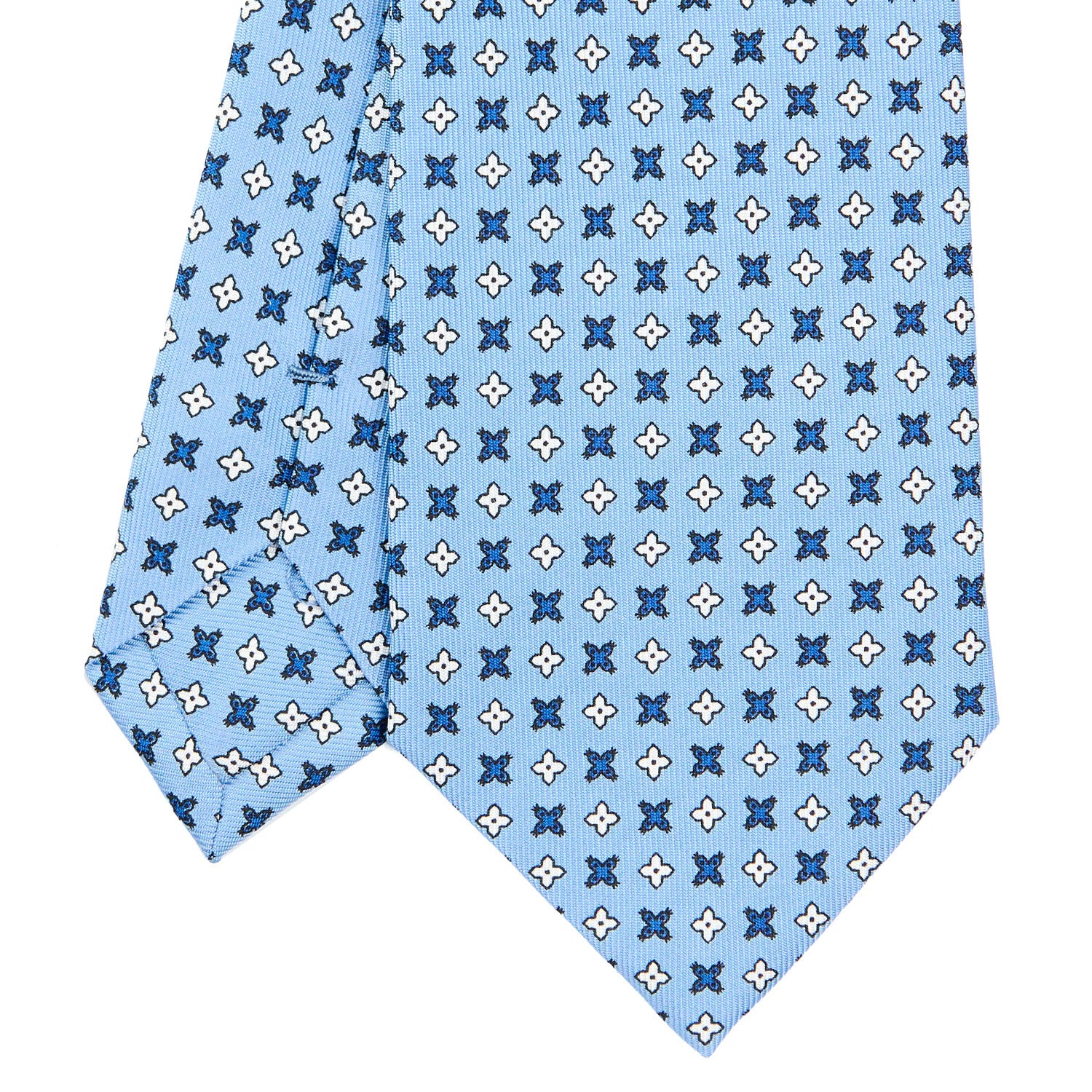 LIGHT BLUE SARTORIAL CLASSIC SILK TIE