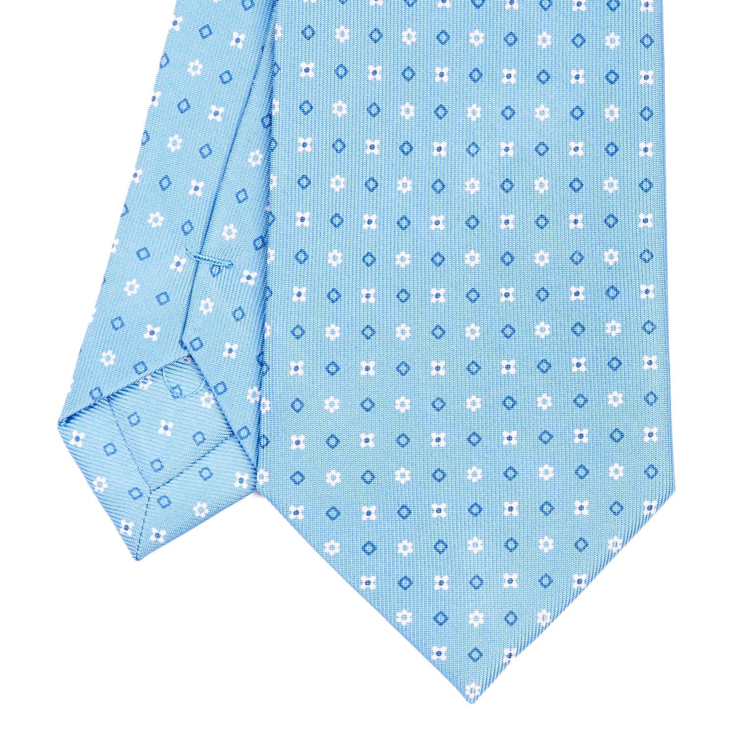 LIGHT BLUE SARTORIAL CLASSIC SILK TIE