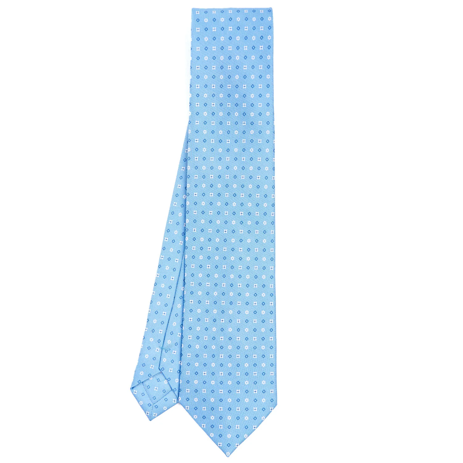 LIGHT BLUE SARTORIAL CLASSIC SILK TIE - Image 2