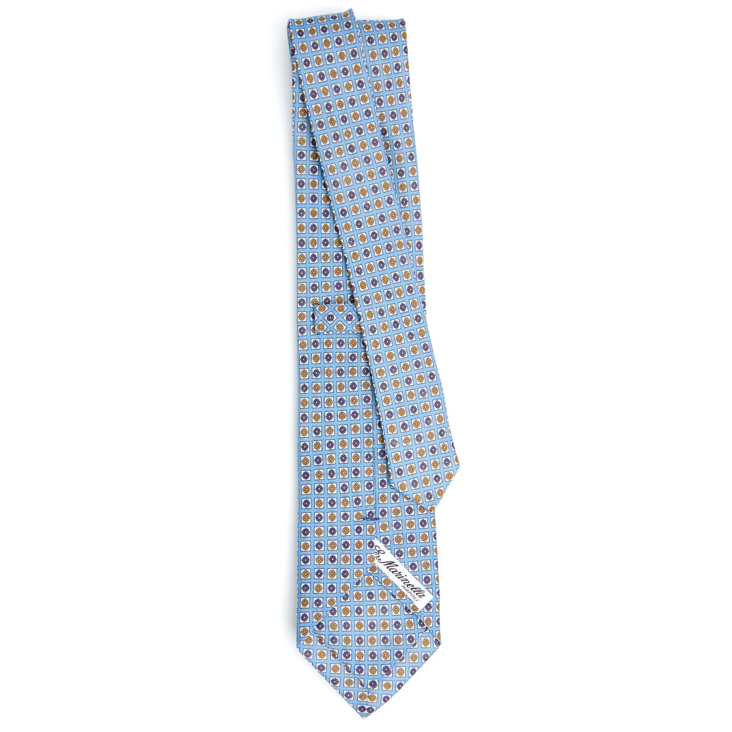 LIGHT BLUE SARTORIAL LINEN TIE - Image 3