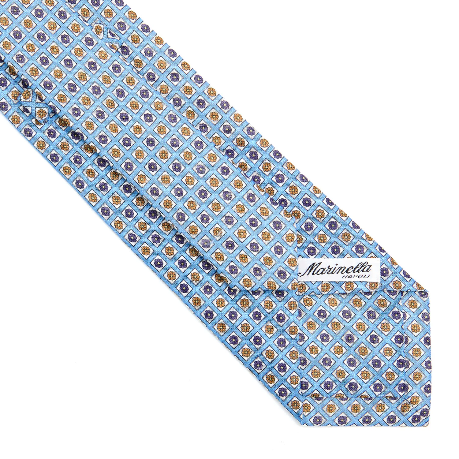 LIGHT BLUE SARTORIAL LINEN TIE - Image 4