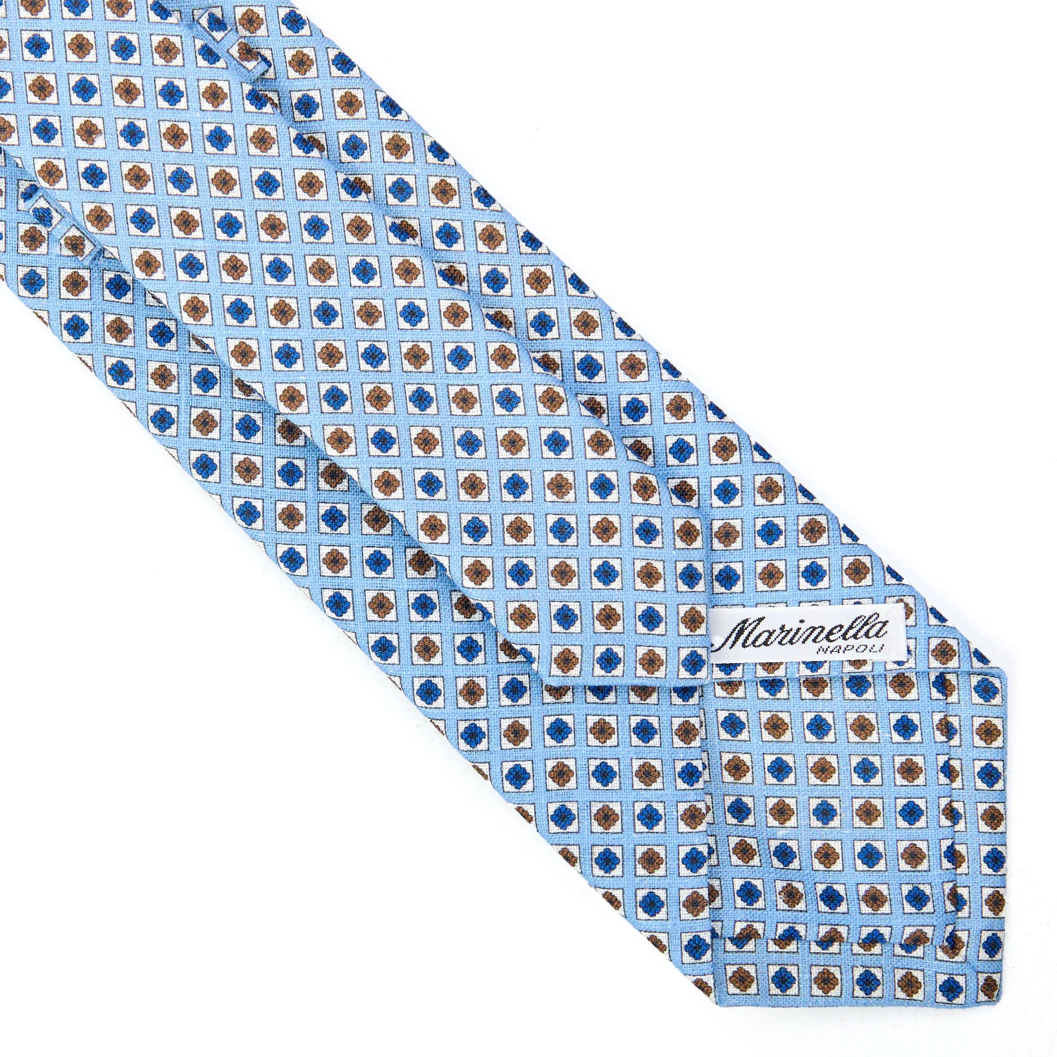 LIGHT BLUE SARTORIAL LINEN TIE - Image 4