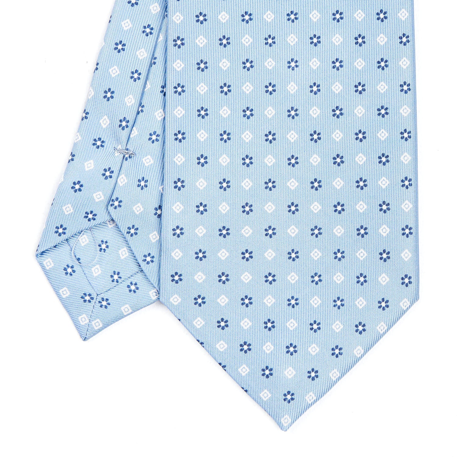 LIGHT BLUE SARTORIAL CLASSIC SILK TIE