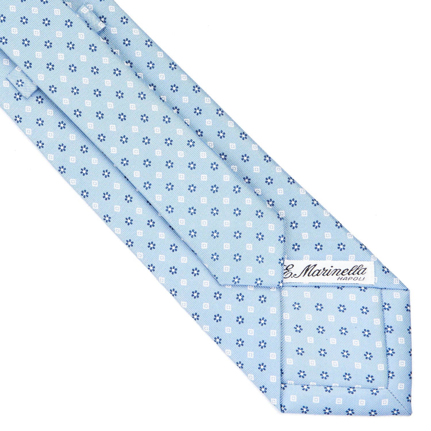 LIGHT BLUE SARTORIAL CLASSIC SILK TIE - Image 4