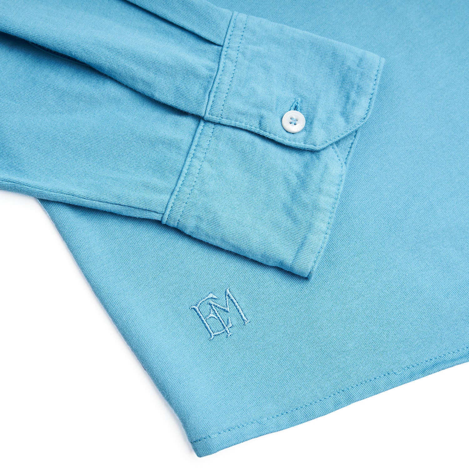 LIGHT BLUE POLO SHIRT - Image 4