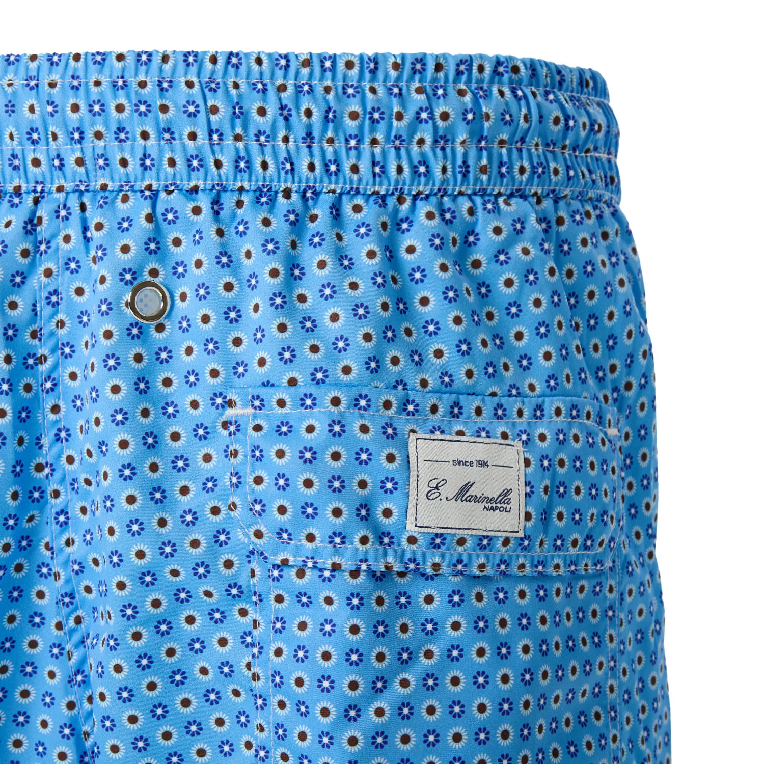 LIGHT BLUE SWIM SHORTS - Image 3