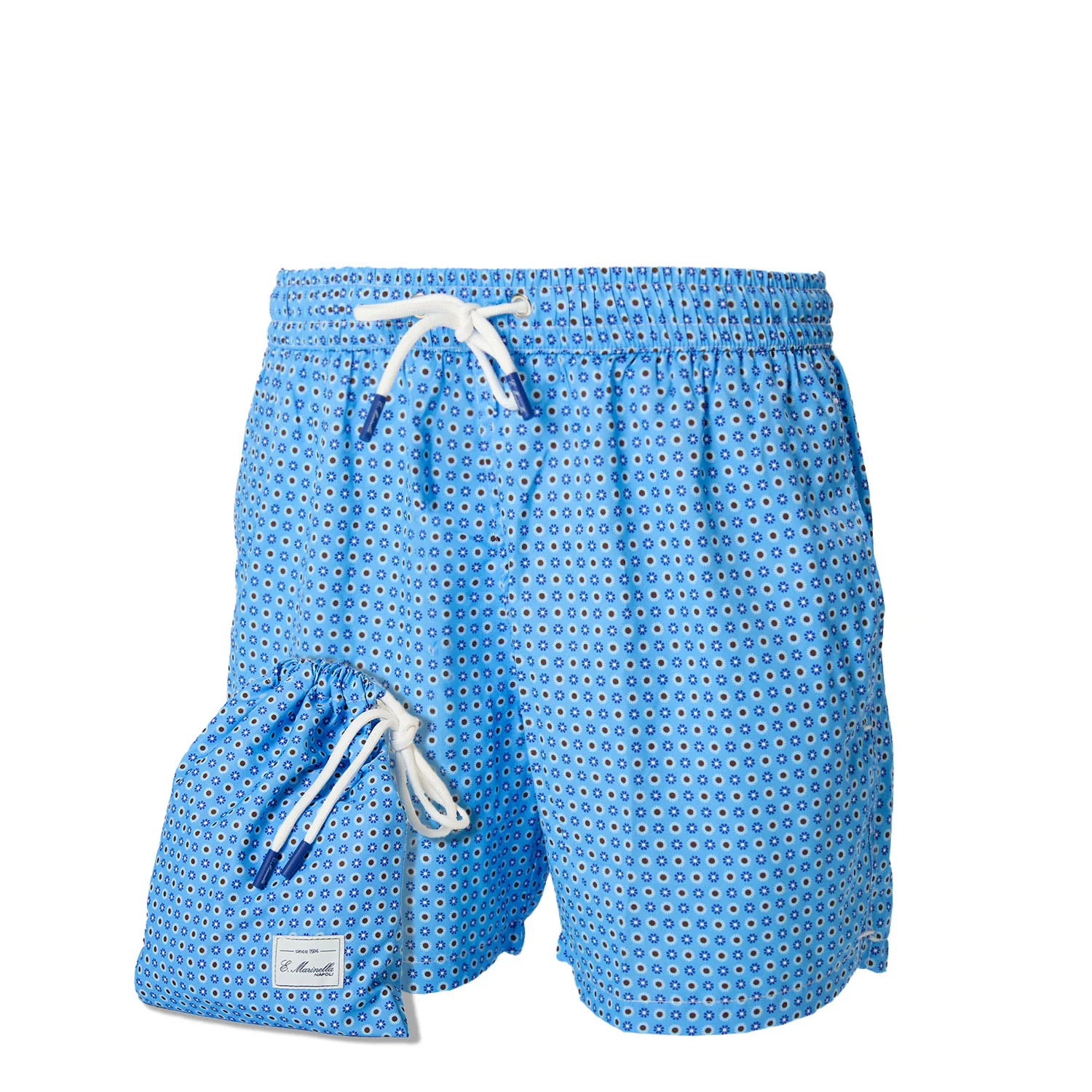 LIGHT BLUE SWIM SHORTS - Image 6
