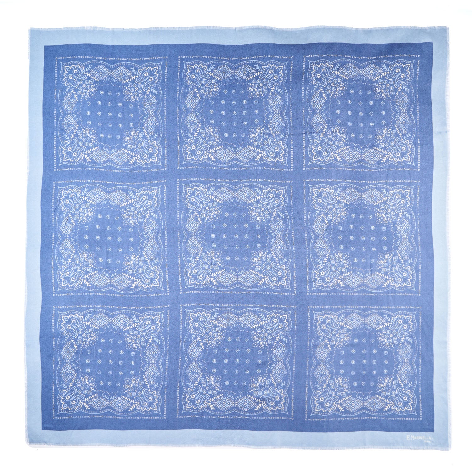 LIGHT BLUE SCARF 135
