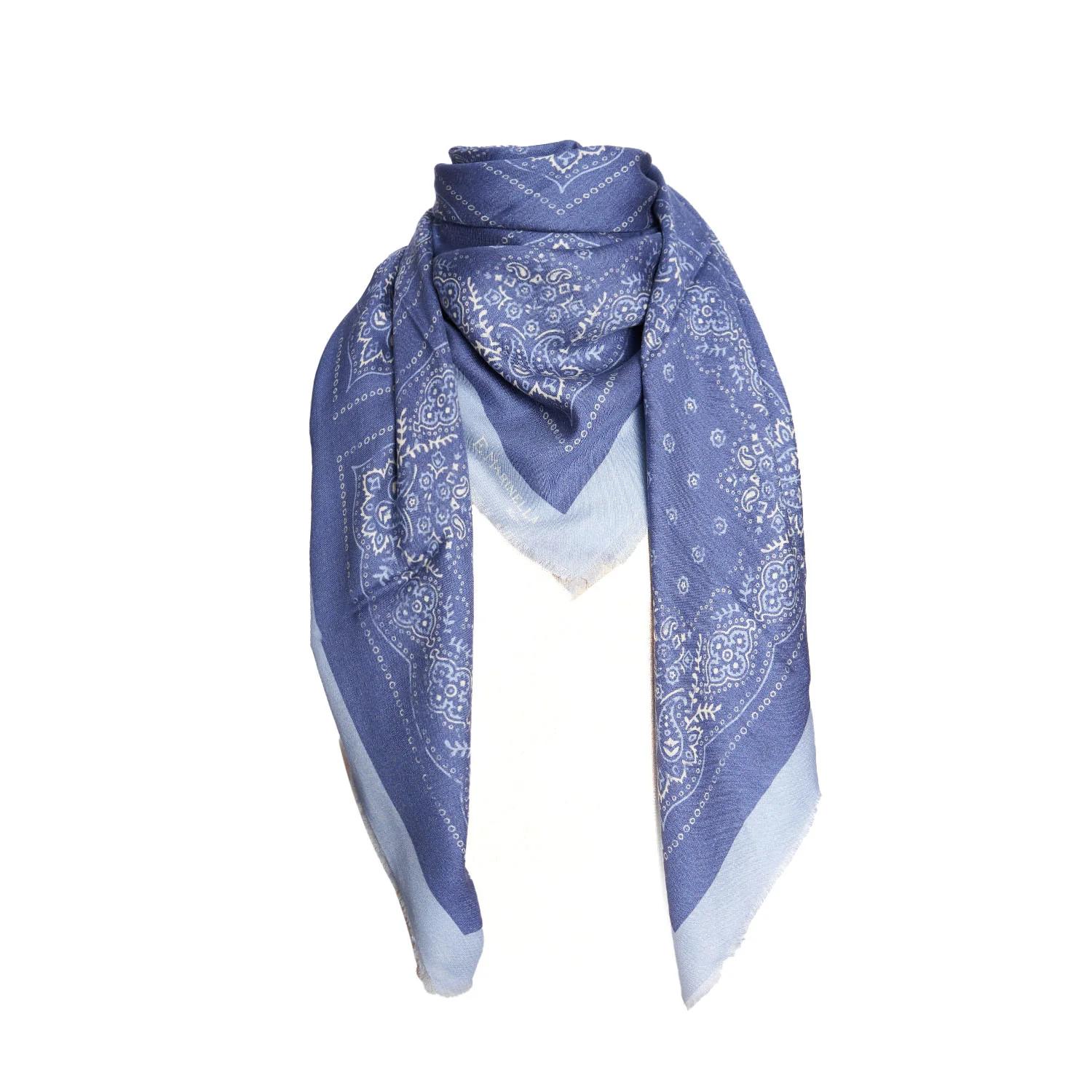 LIGHT BLUE SCARF 135 - Image 2