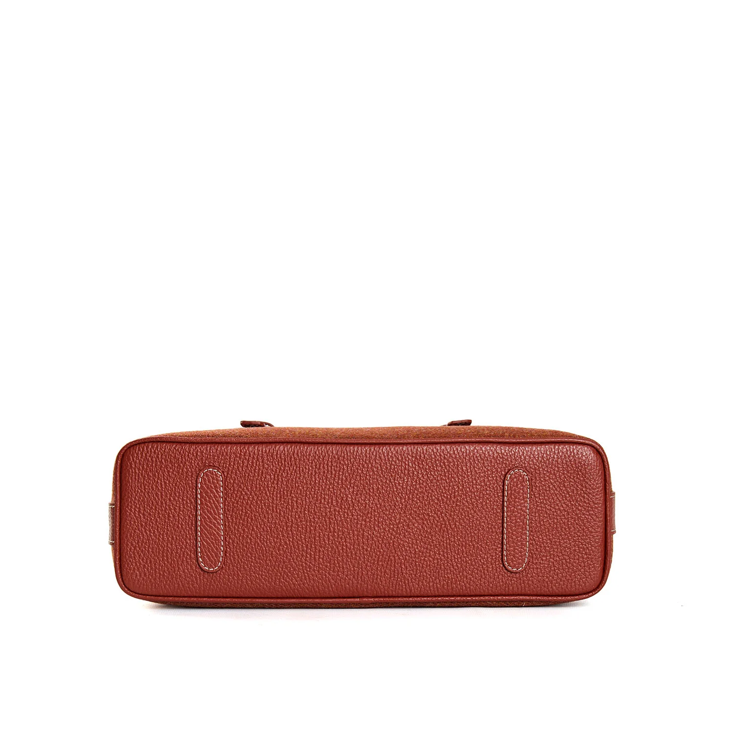LIGHT BROWN MIDI TOTE BAG - Image 5