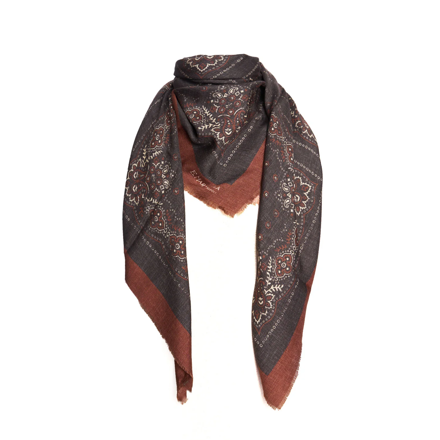 LIGHT BROWN SCARF 135 - Image 2