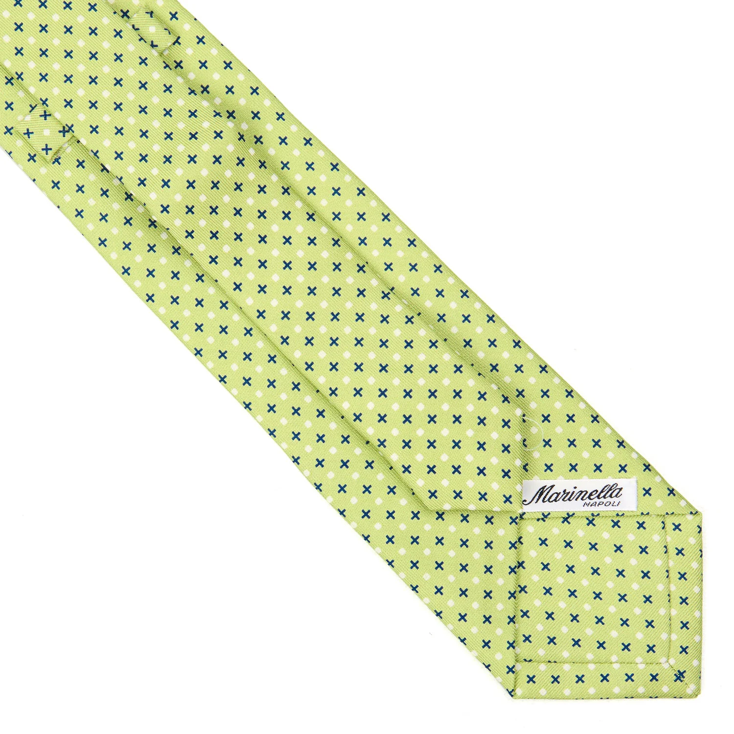 LIGHT GREEN EXTRA LONG SARTORIAL SILK TIE - Image 4