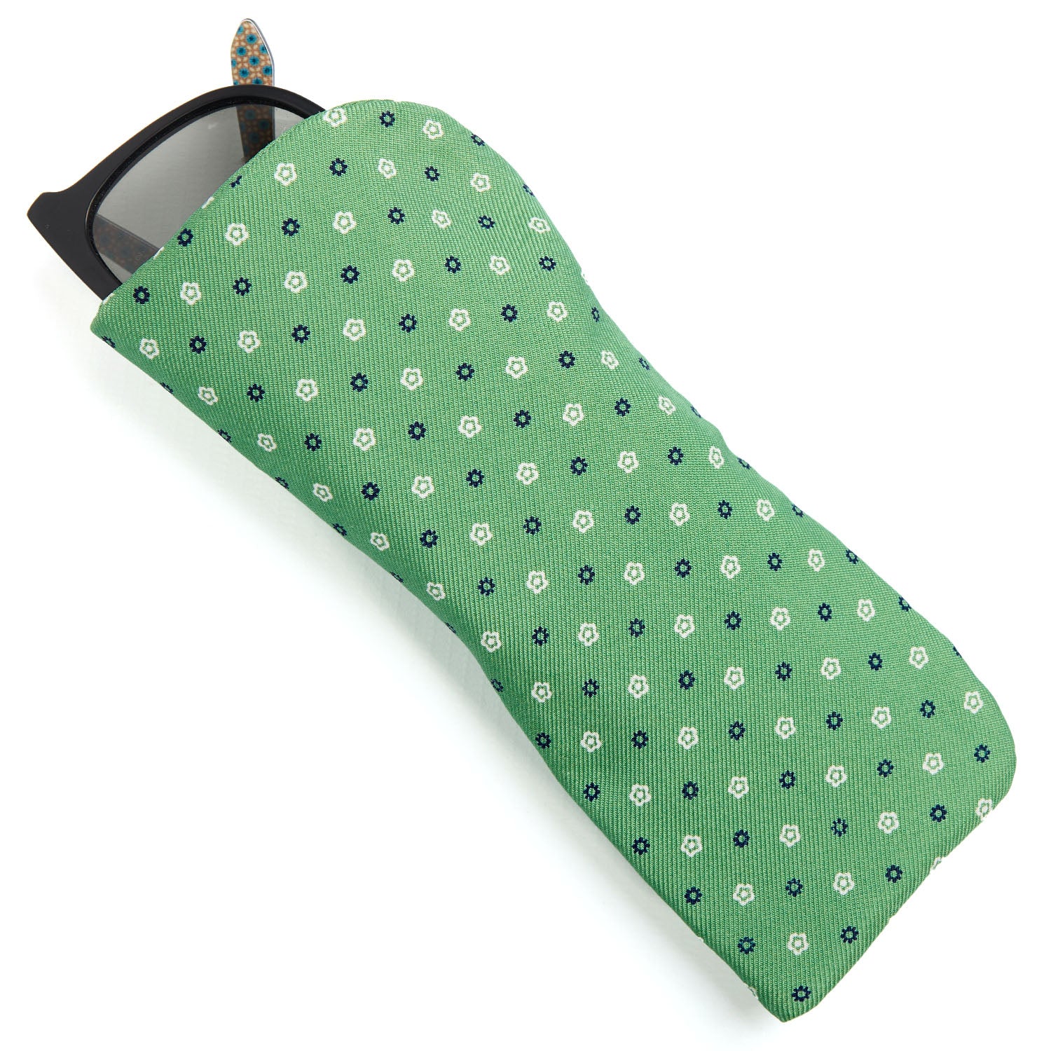 LIGHT GREEN GLASSES CASE