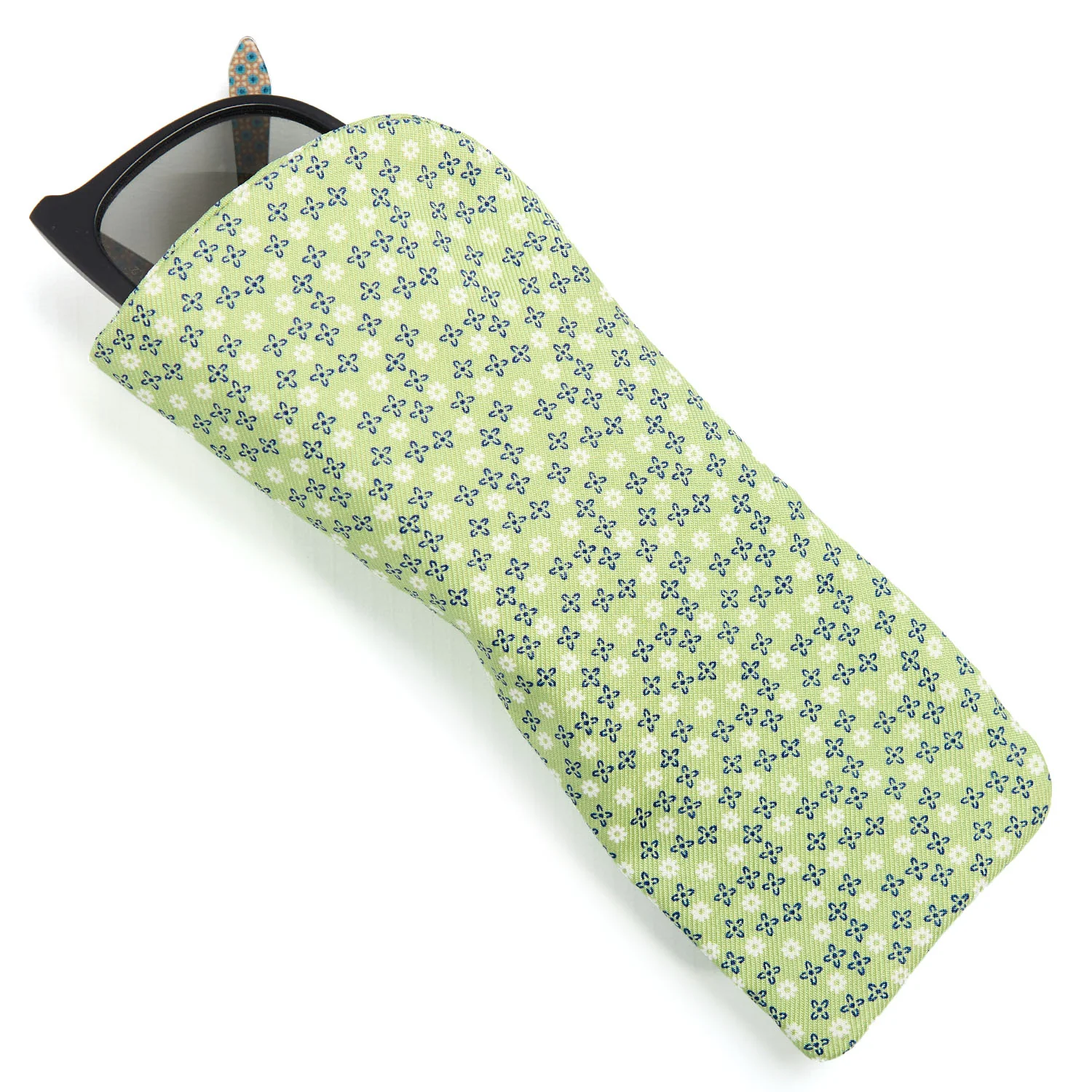 LIGHT GREEN GLASSES CASE