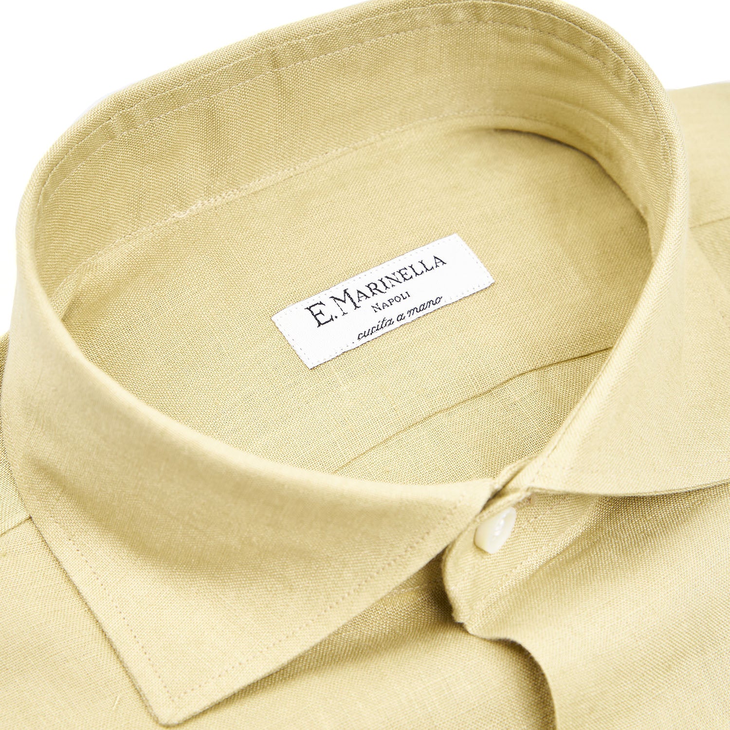LIGHT GREEN LINEN SHIRT - Image 3