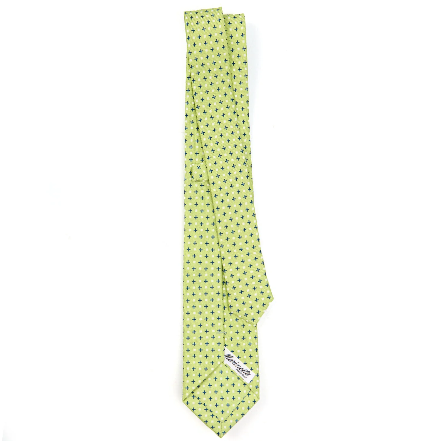 LIGHT GREEN SARTORIAL 7 CM SILK TIE - Image 3