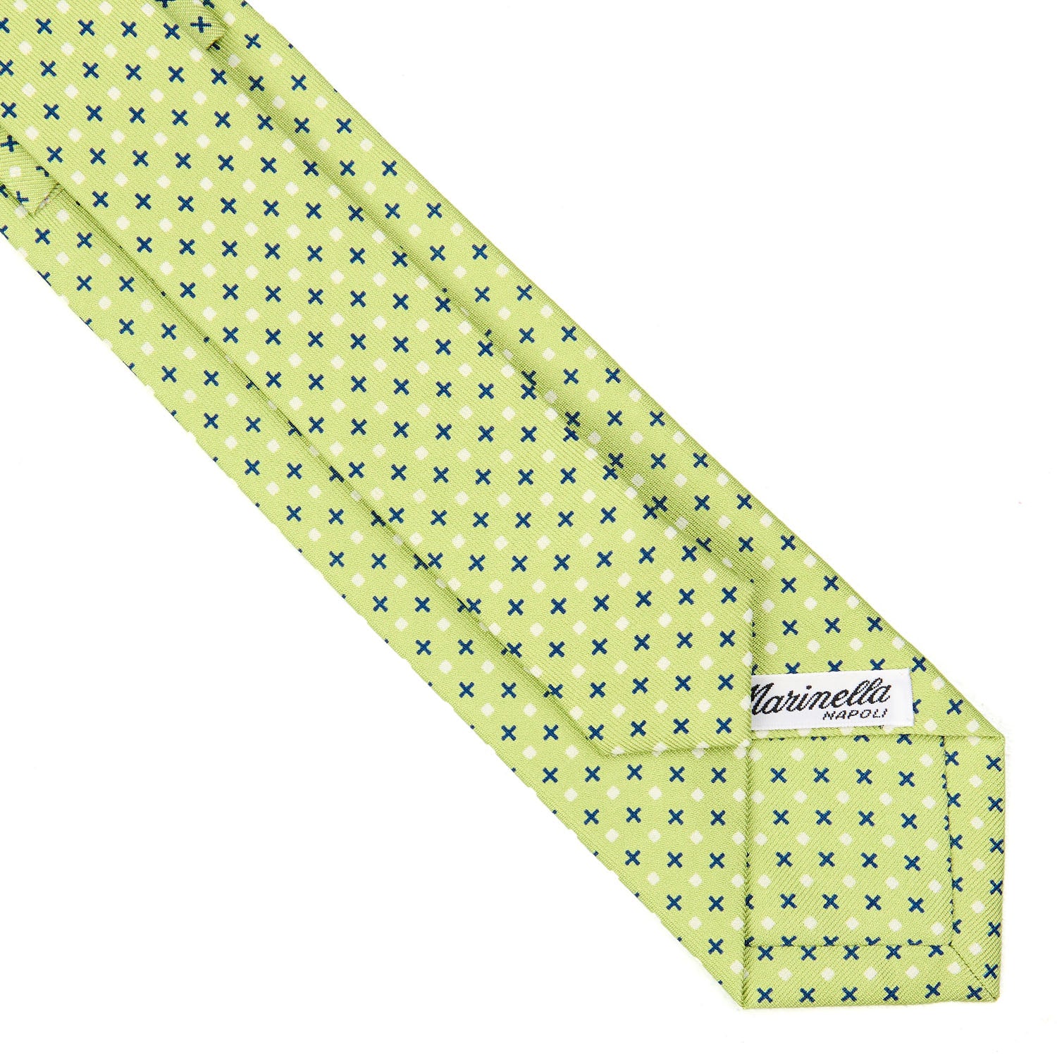 LIGHT GREEN SARTORIAL 7 CM SILK TIE - Image 4